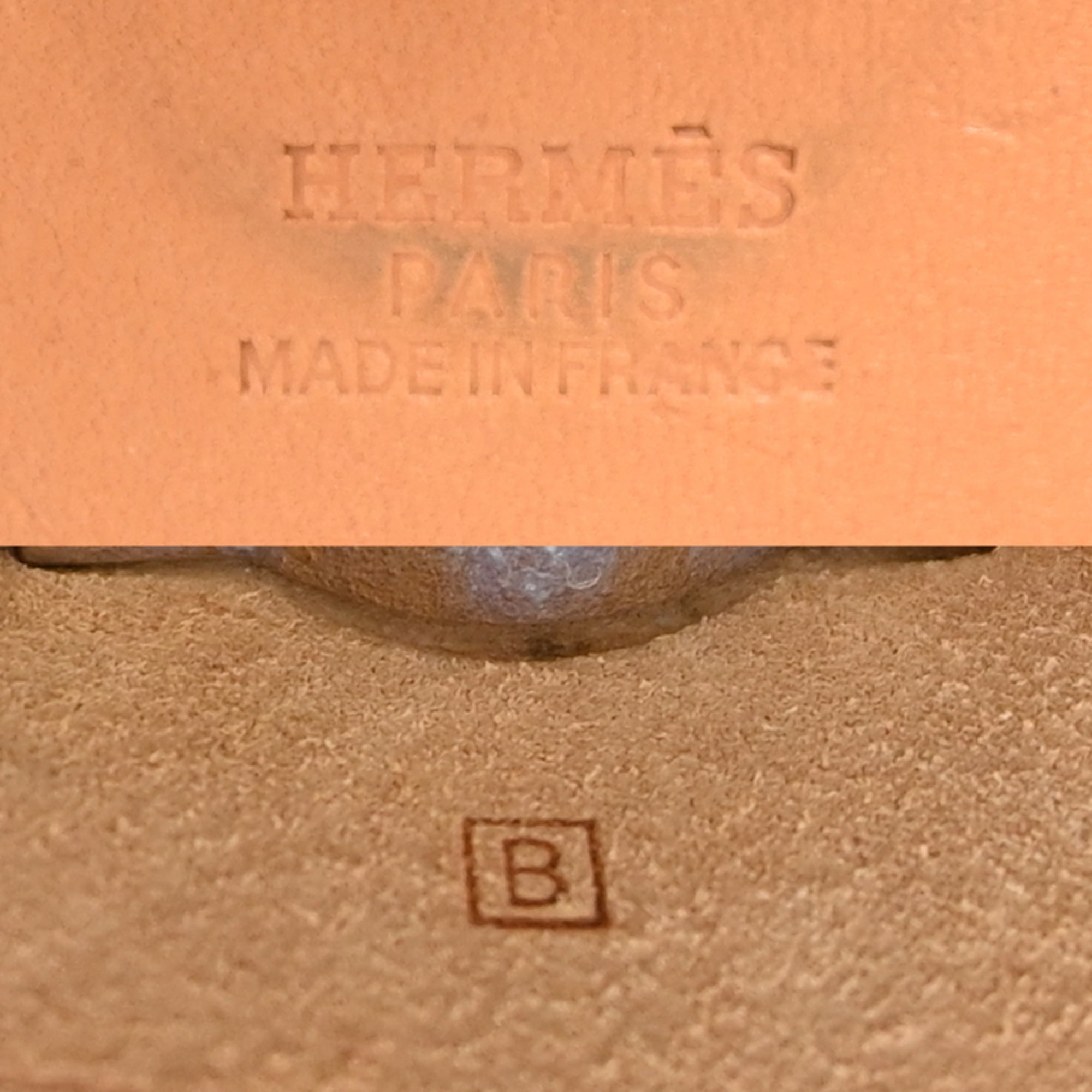 Hermes Beige Natural Toile H Handbag (Pre-Owned)