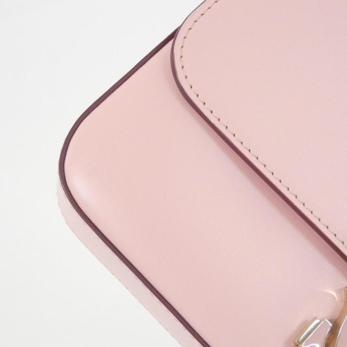 Cartier Pink Leather Shoulder Bag (Pre-Owned)