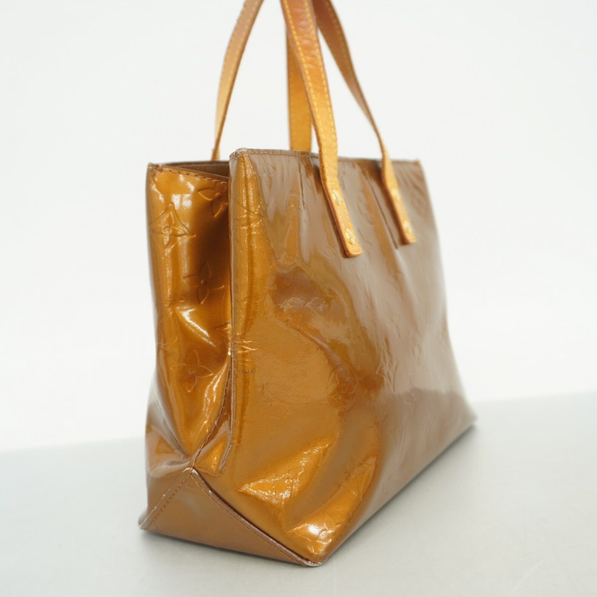 Louis Vuitton Bronze Handbag (Pre-Owned)