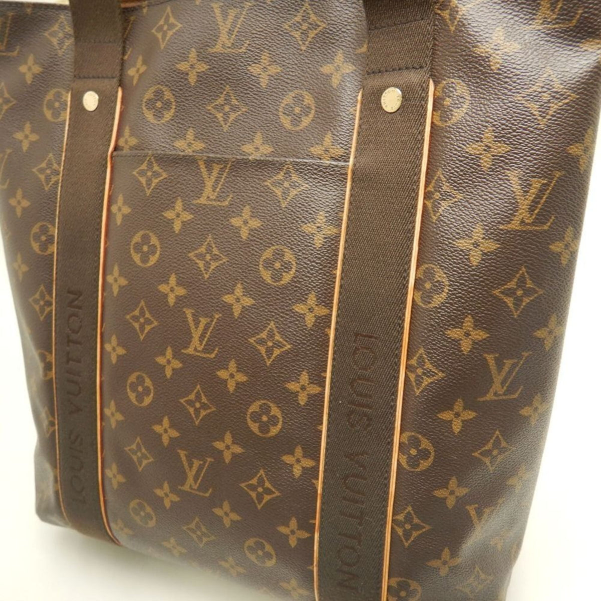 Louis Vuitton Monogram Brown Monogram Tote Bag (Pre-Owned)