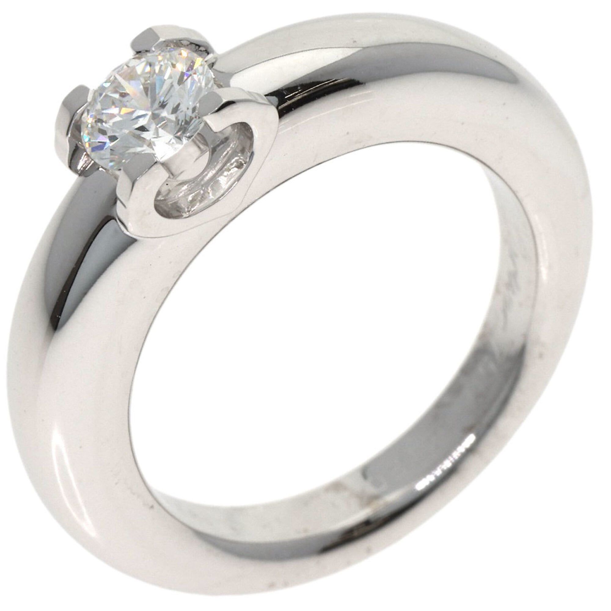 Cartier White Gold White Gold (18K) Band Ring (Pre-Owned)