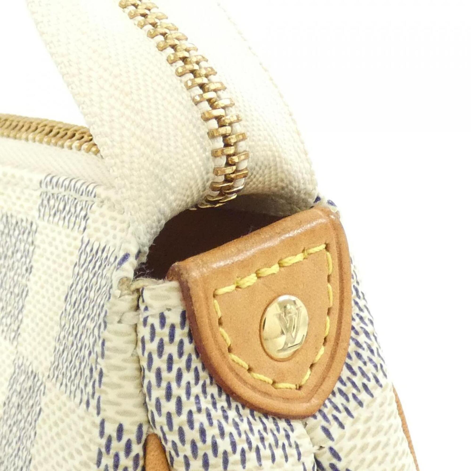 Louis Vuitton Azur Coated Canvas Shoulder Bag (Pre-Owned)