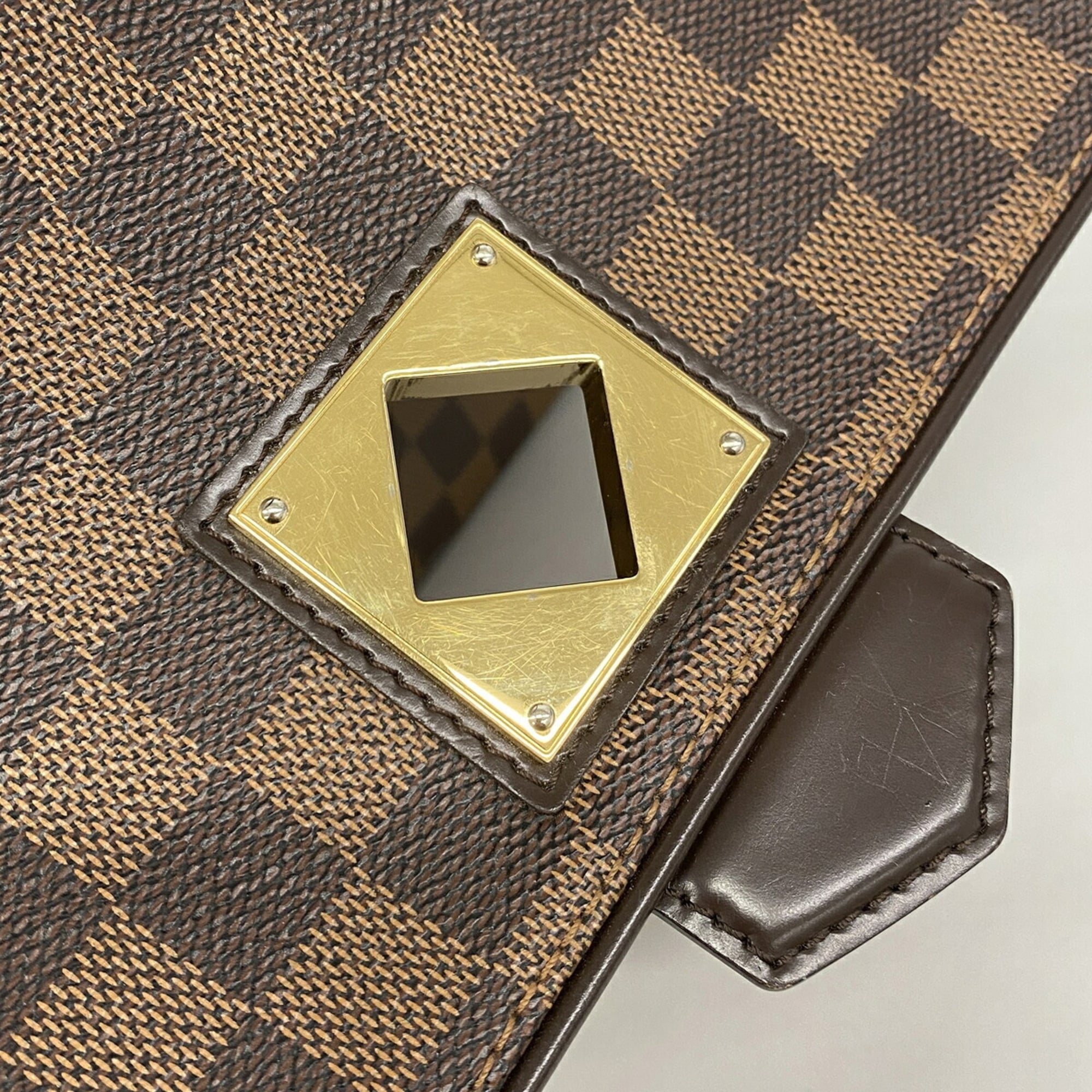 Louis Vuitton Ebene Handbag (Pre-Owned)