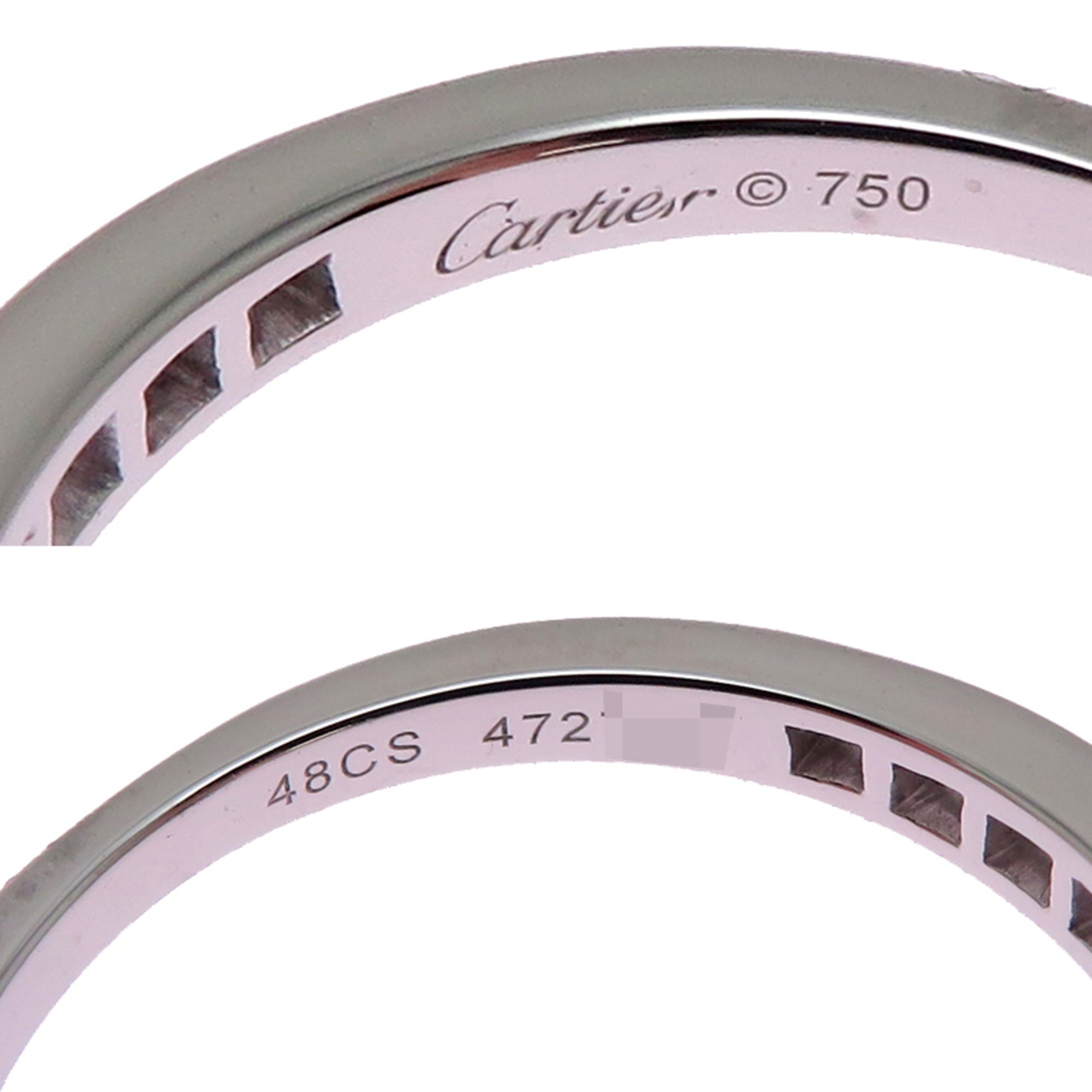 Cartier White Gold (18K) Band Ring (Pre-Owned)