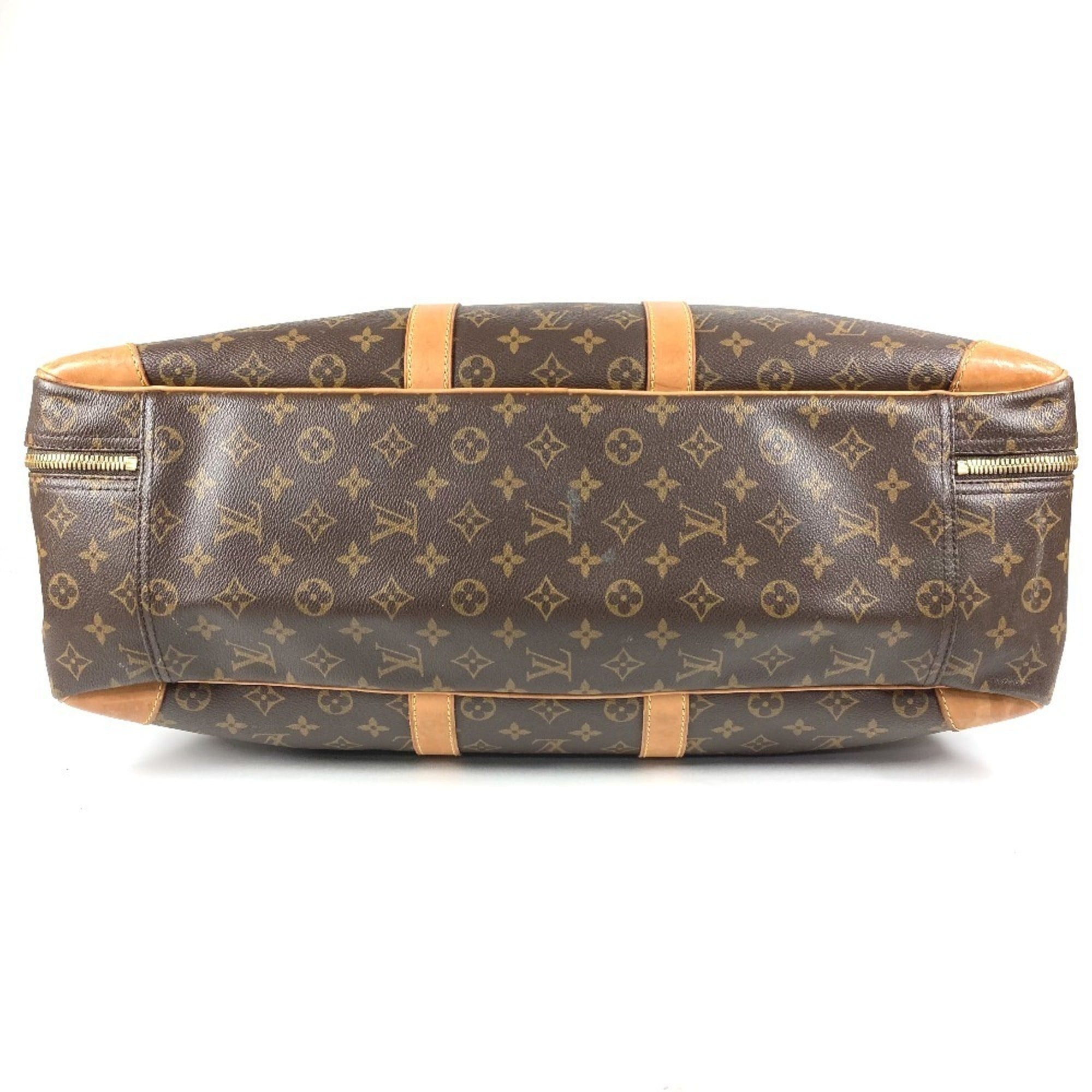 Louis Vuitton Brown Monogram Boston Bag Handbag (Pre-Owned)