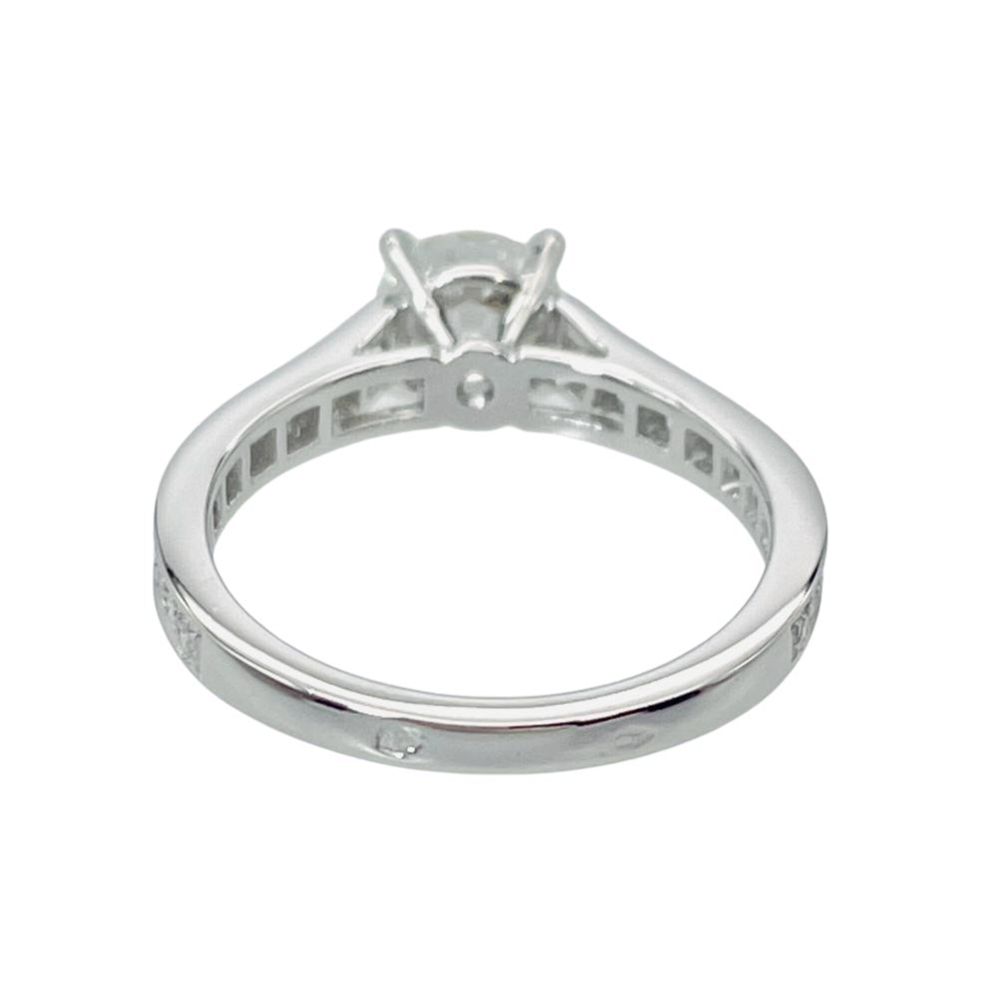 Cartier Platinum Platinum 950 Band Ring (Pre-Owned)