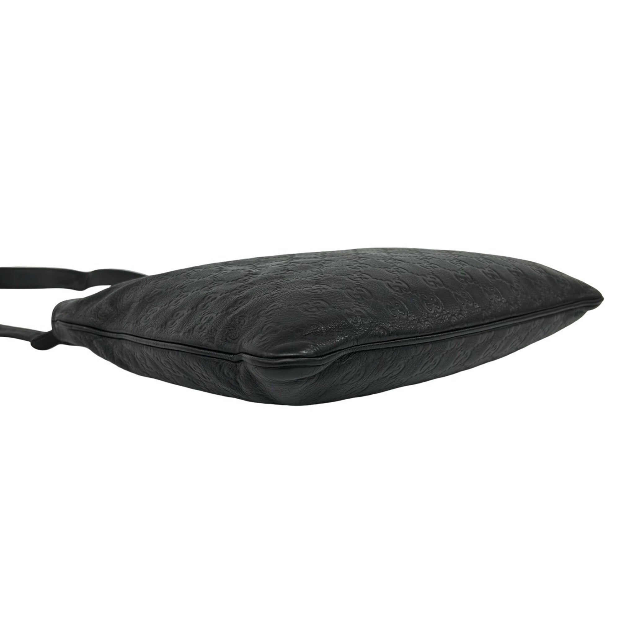 Gucci Black Leather Shoulder Bag (Pre-Owned)