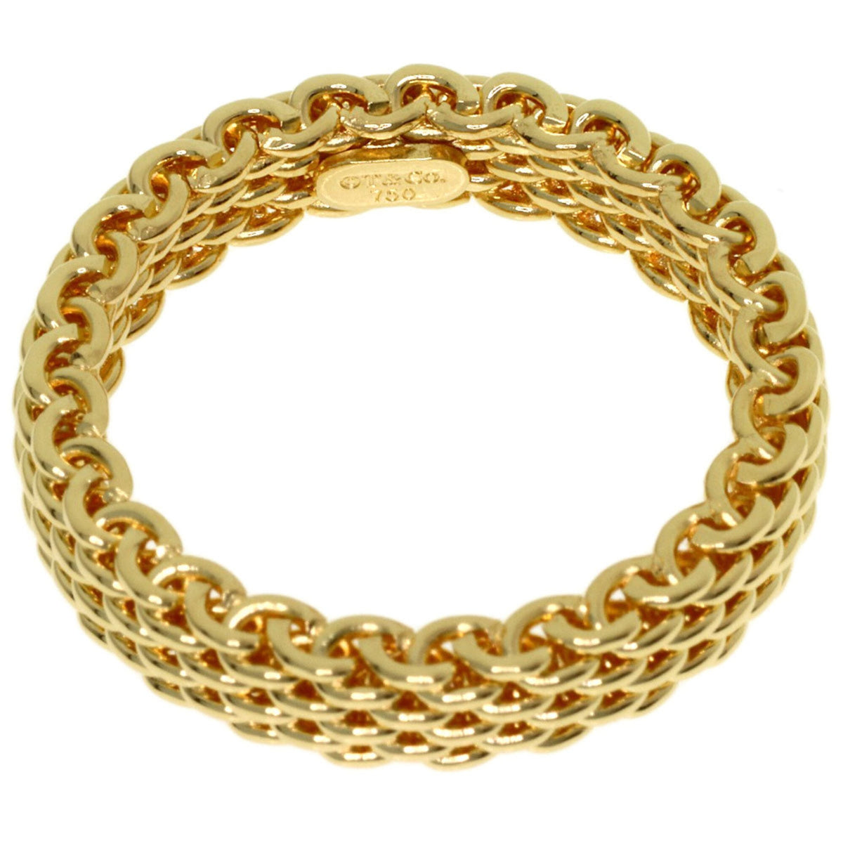 Tiffany Yellow Gold Yellow Gold (18K) Band Ring (Pre-Owned)
