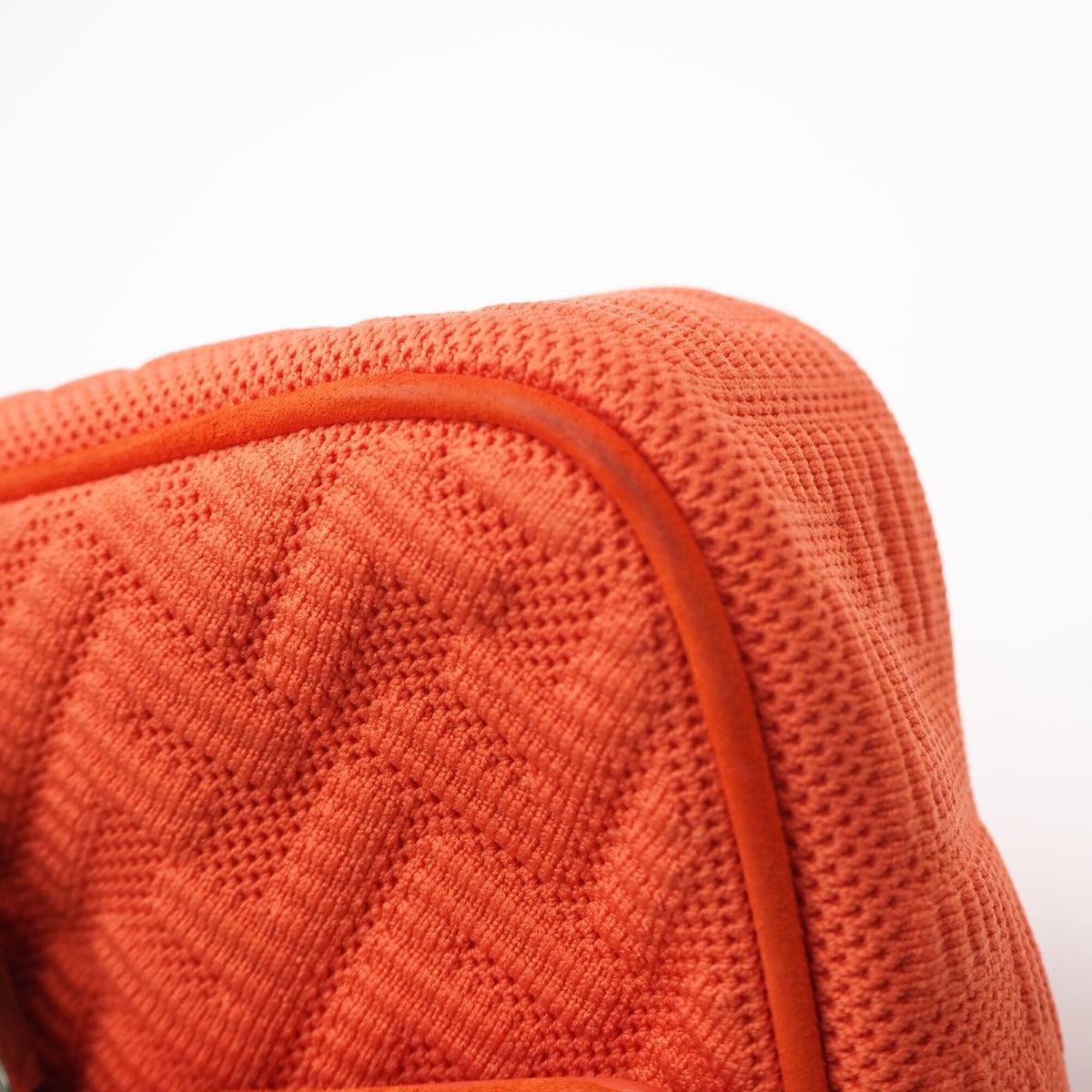 Fendi Orange Canvas Shoulder Bag (Pre-Owned)