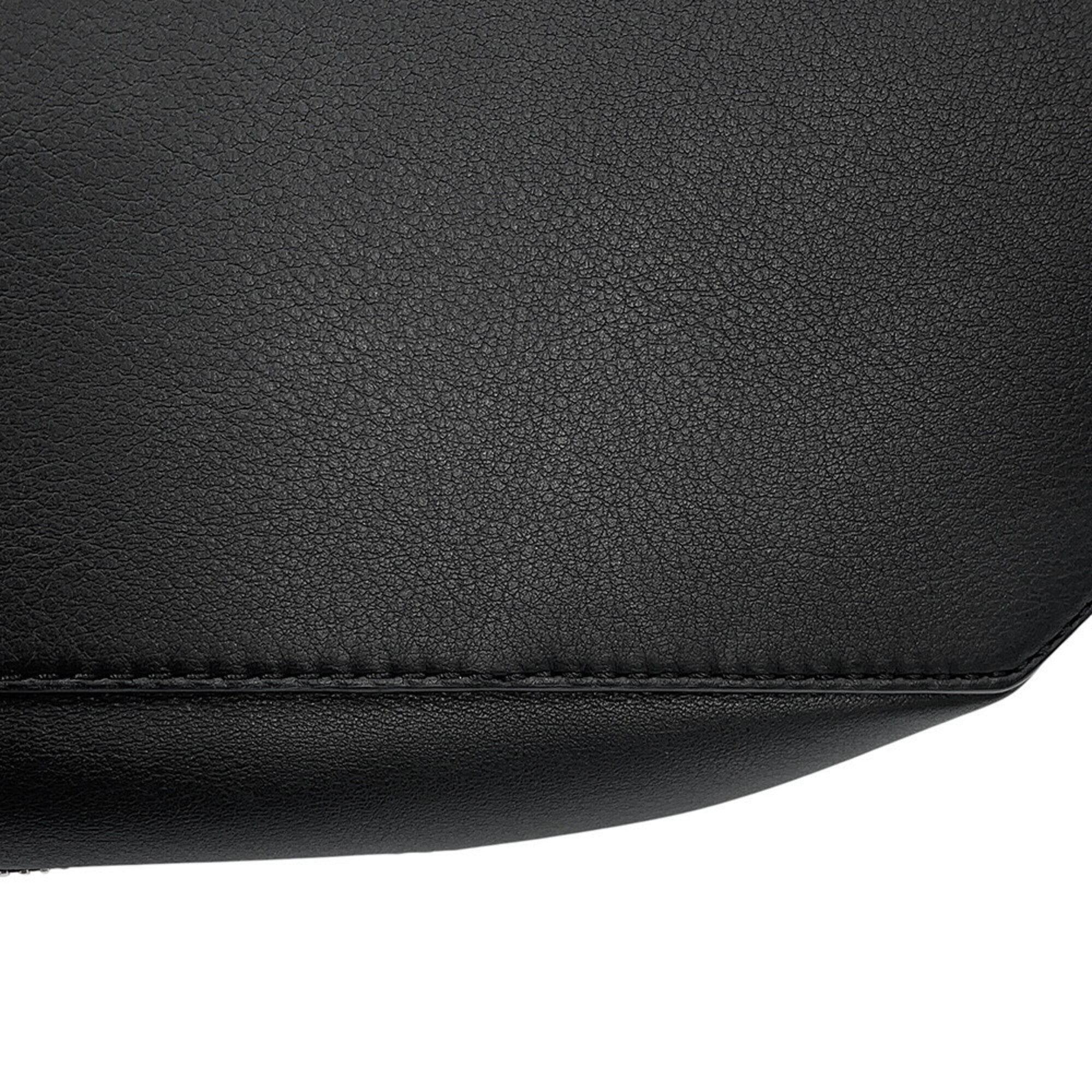 Loewe Black Leather Handbag Sling Bag (Pre-Owned)