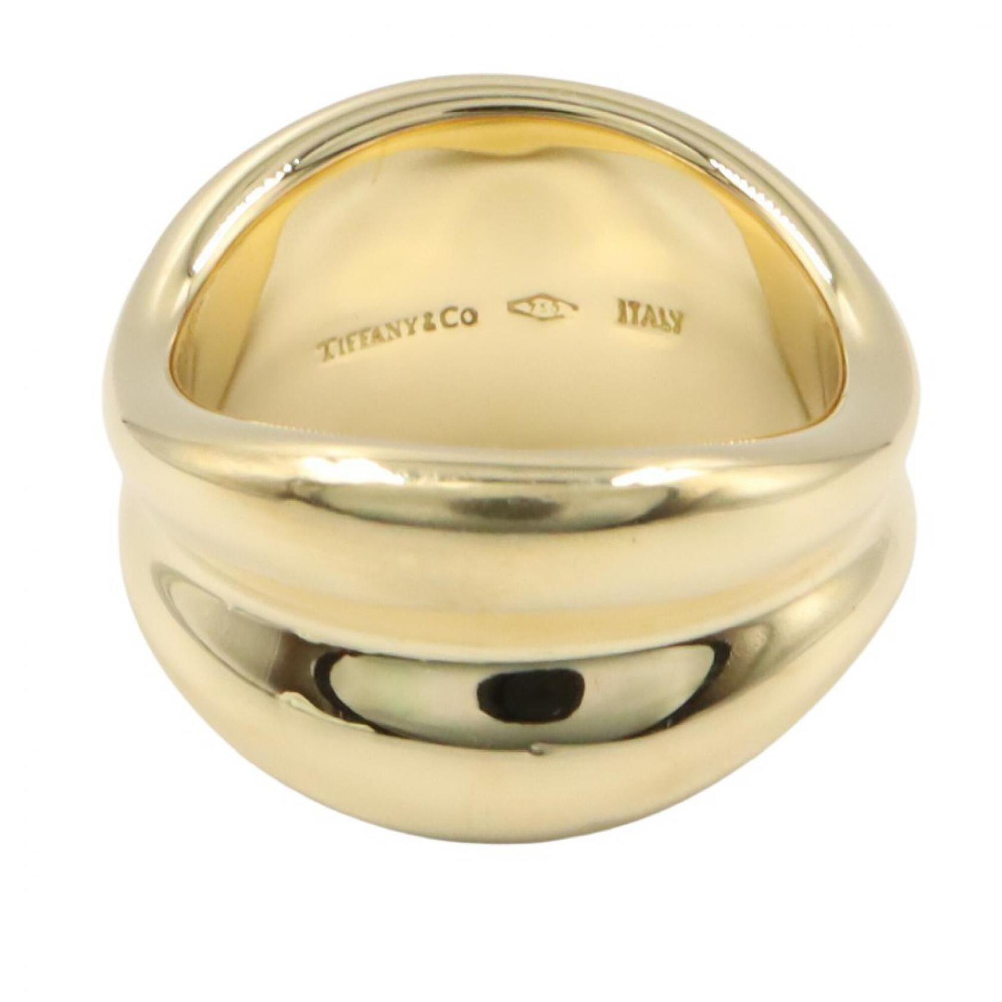 Tiffany Gold Yellow Gold (18K) Band Ring (Pre-Owned)