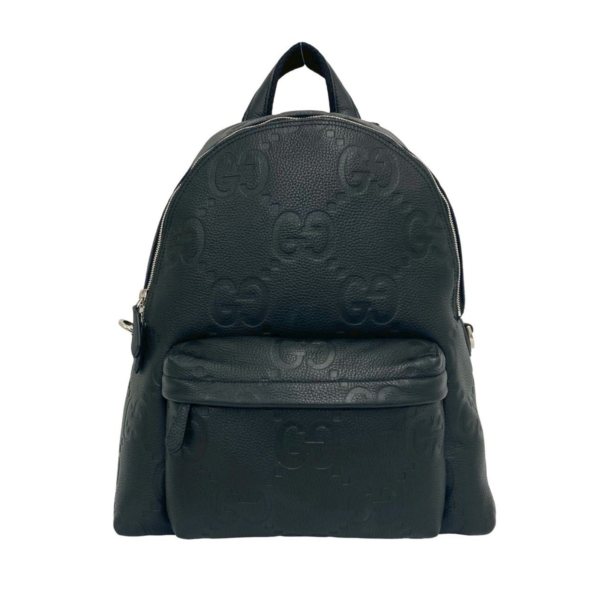 Gucci Black Leather Backpack (Pre-Owned)