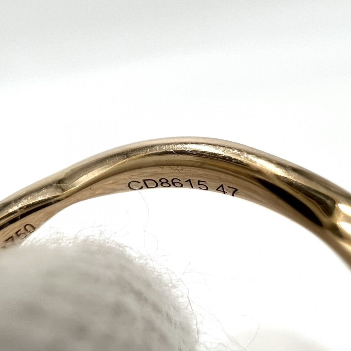 Chanel Camellia Pink Gold (18K) Band Ring (Pre-Owned)
