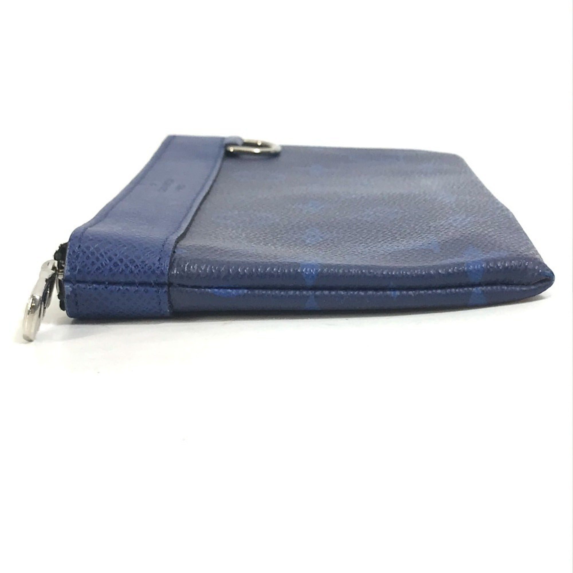 Louis Vuitton Blue Taigarama Clutch Bag Pochette Pouch (Pre-Owned)