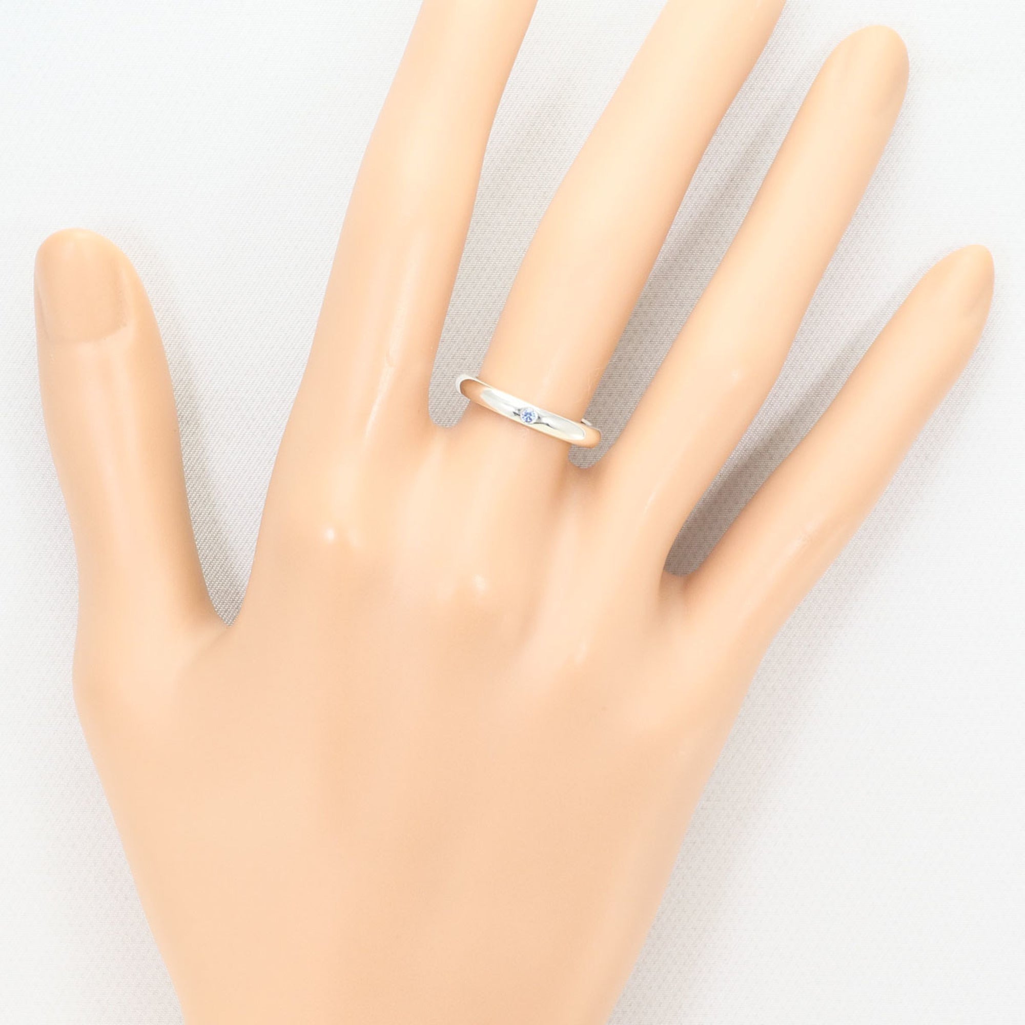 Tiffany Silver Silver 925 Band Ring (Pre-Owned)