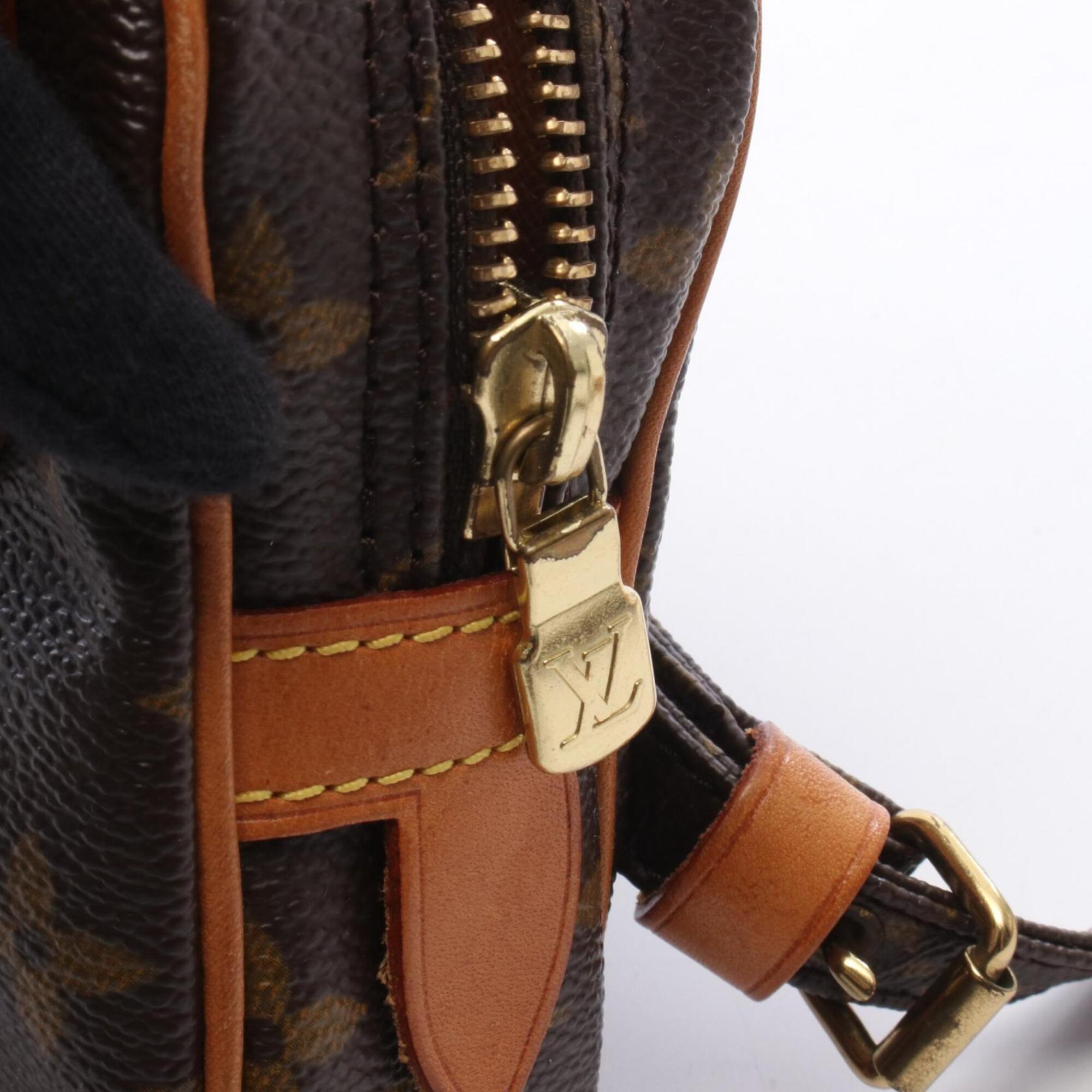 Louis Vuitton Brown Monogram Monogram Handbag Shoulder Bag (Pre-Owned)