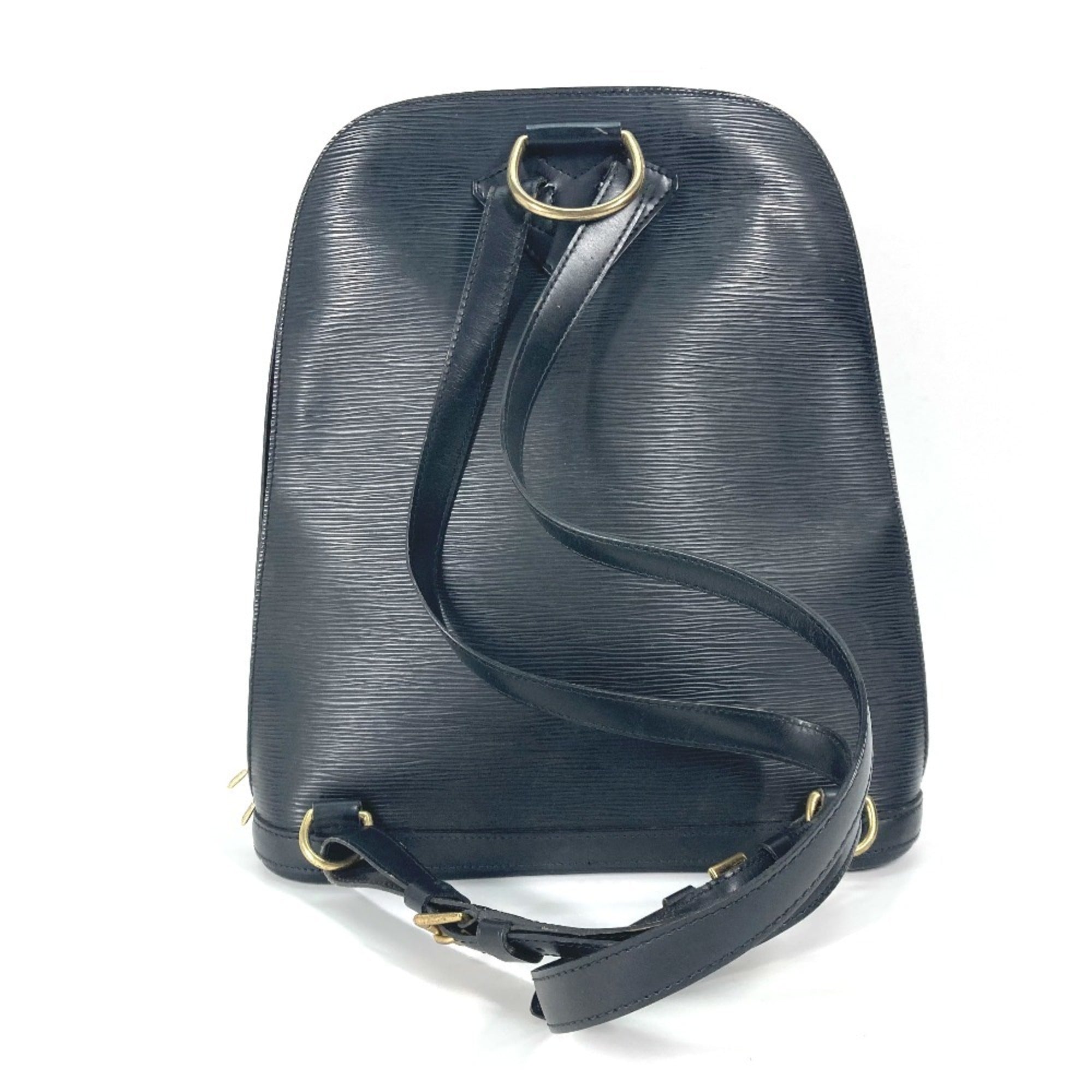 Louis Vuitton Black Galle Noir Epi Leather Backpack (Pre-Owned)