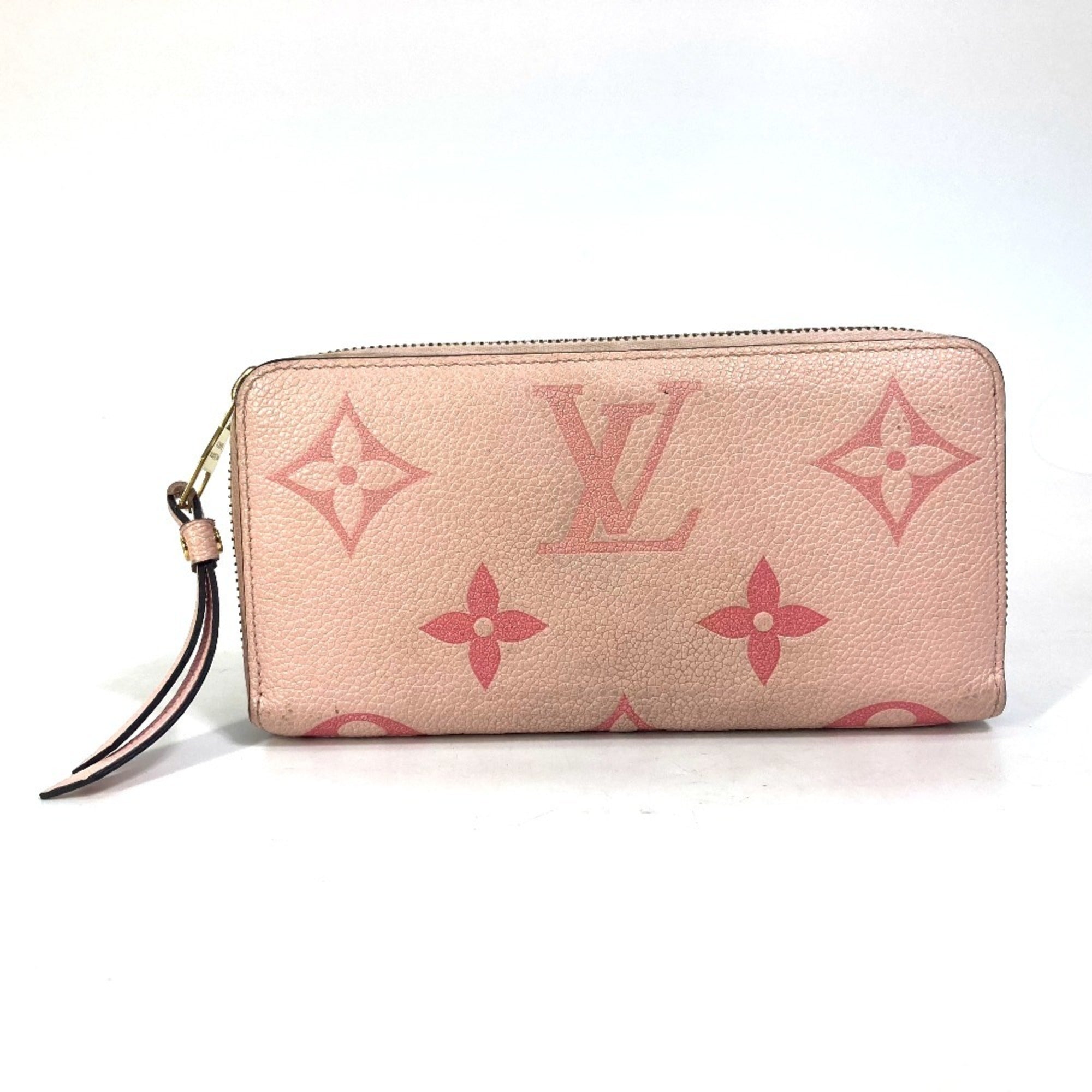 Louis Vuitton Monogram Empreinte Pink Monogram Empreinte Long Wallet (Bi-Fold) (Pre-Owned)