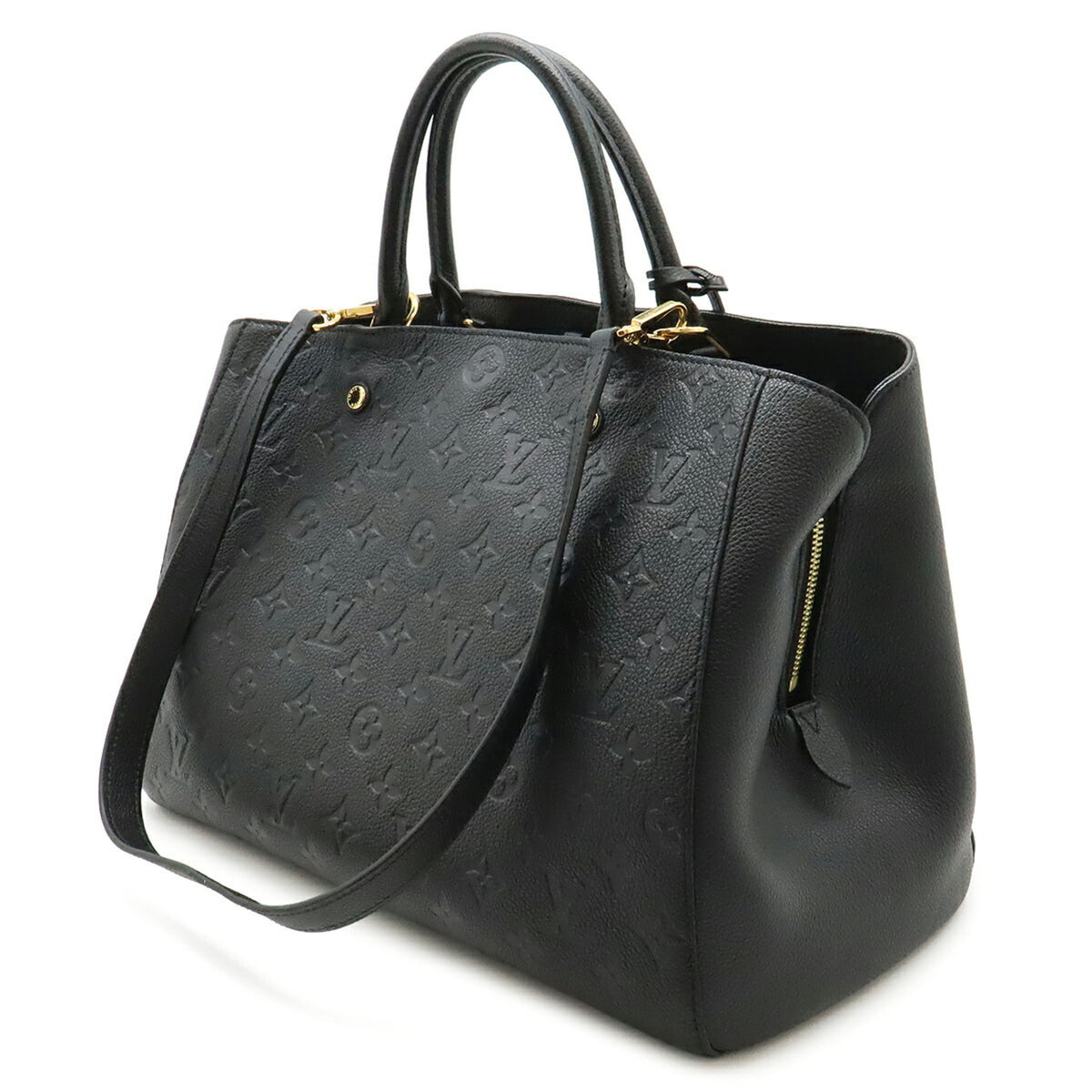 Louis Vuitton Monogram Noir Monogram Empreinte Handbag Shoulder Bag Tote Bag (Pre-Owned)