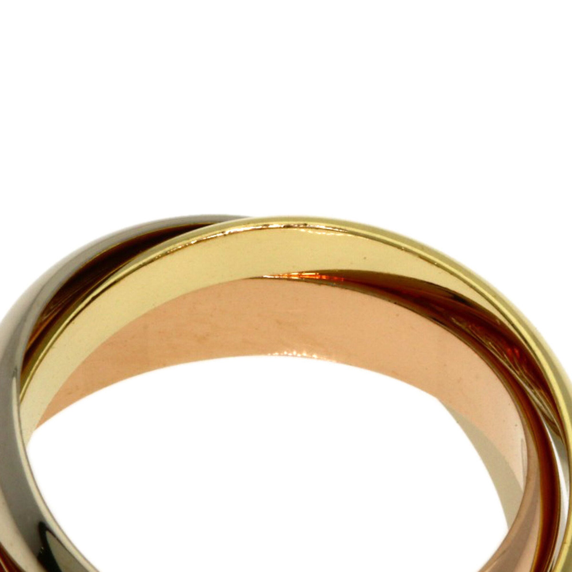 Cartier Trinity Yellow Gold (18K) Pink Gold (18K) White Gold (18K) Band Ring (Pre-Owned)