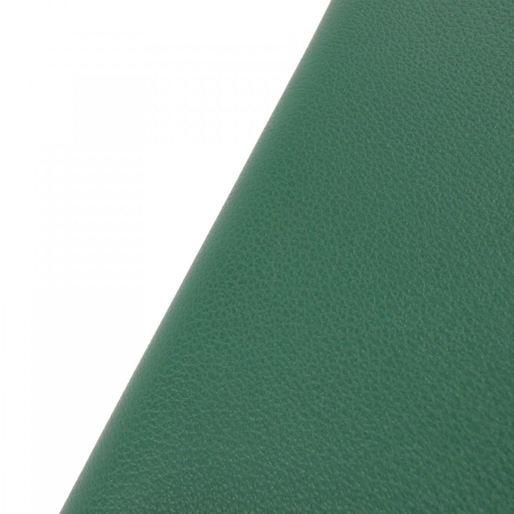Hermes Green Vert Fonce Long Bill Wallet (Bi-Fold) (Pre-Owned)