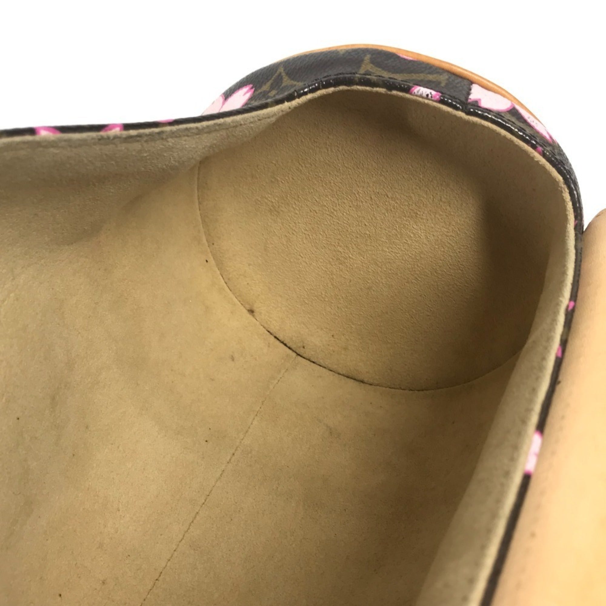 Louis Vuitton Brown Monogram Pink Monogram Handbag Shoulder Bag Tote Bag (Pre-Owned)