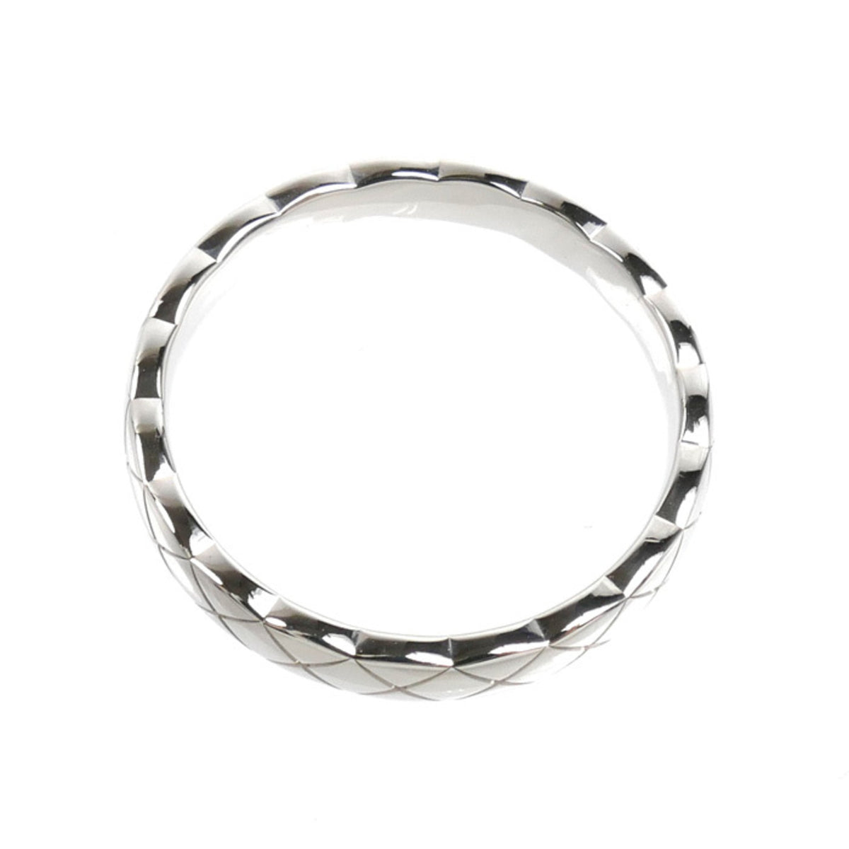 Chanel White Gold (18K) Band Ring (Pre-Owned)