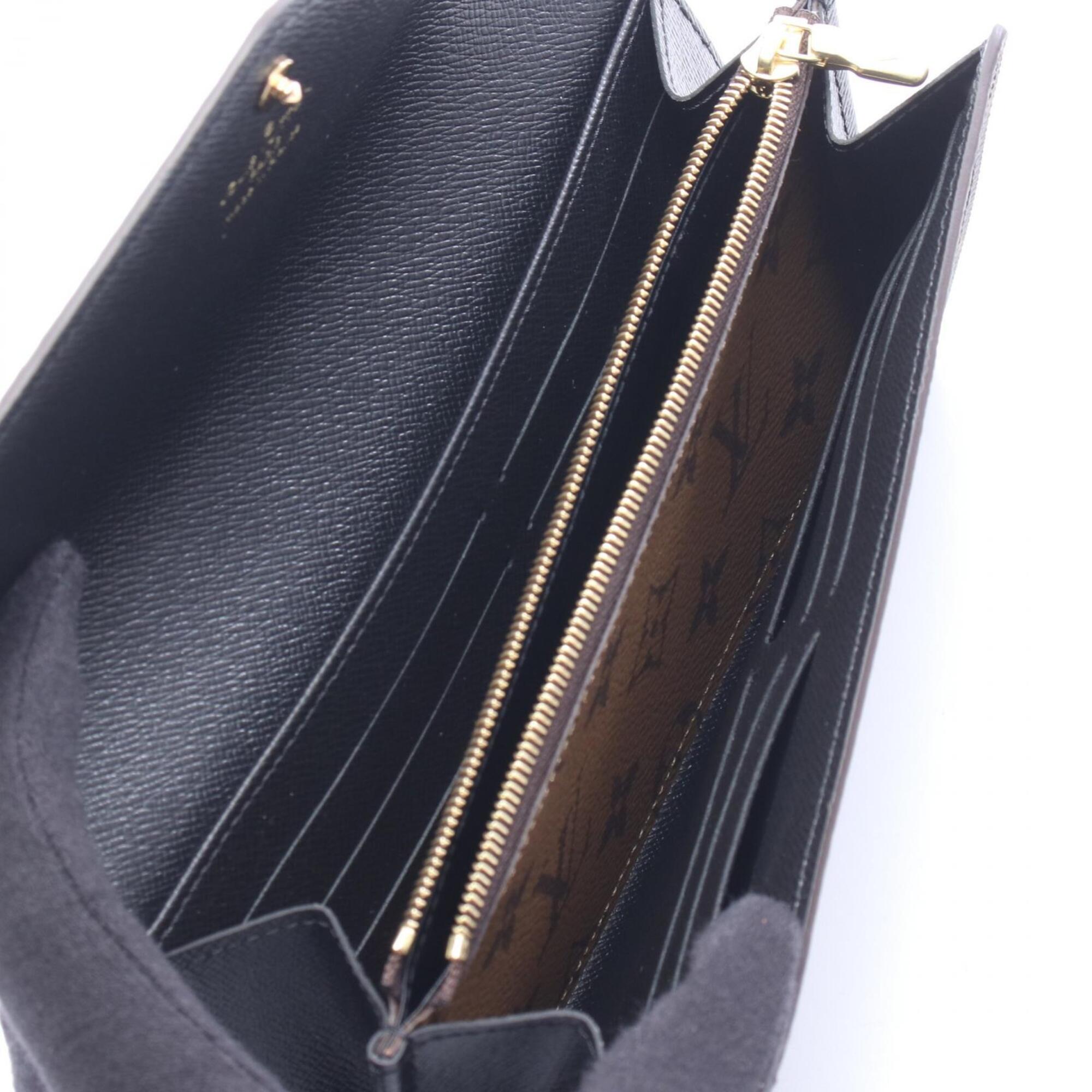 Louis Vuitton Brown Coated Canvas Monogram Reverse Pvc Long Wallet (Bi-Fold) (Pre-Owned)