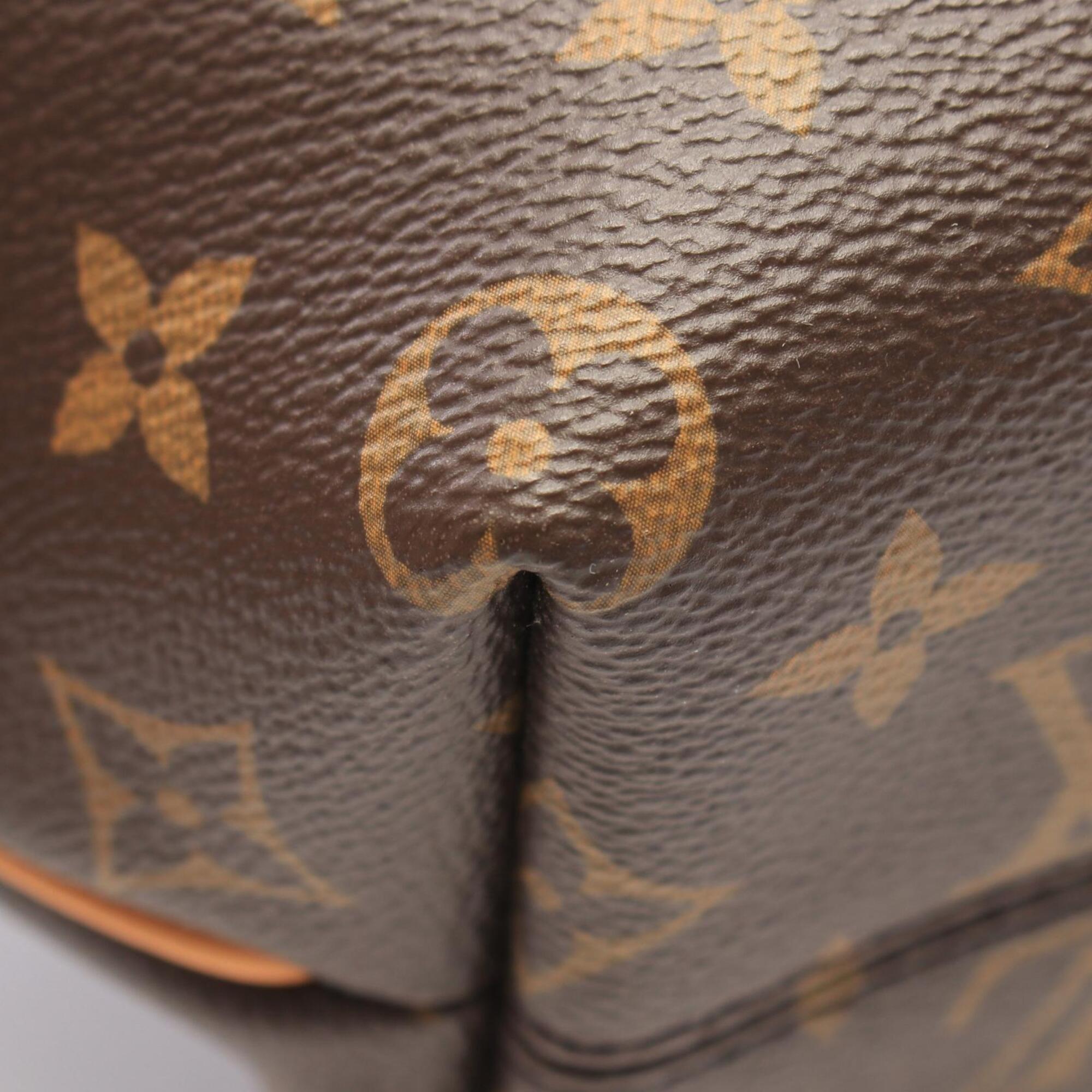 Louis Vuitton Brown Monogram Pvc Handbag (Pre-Owned)