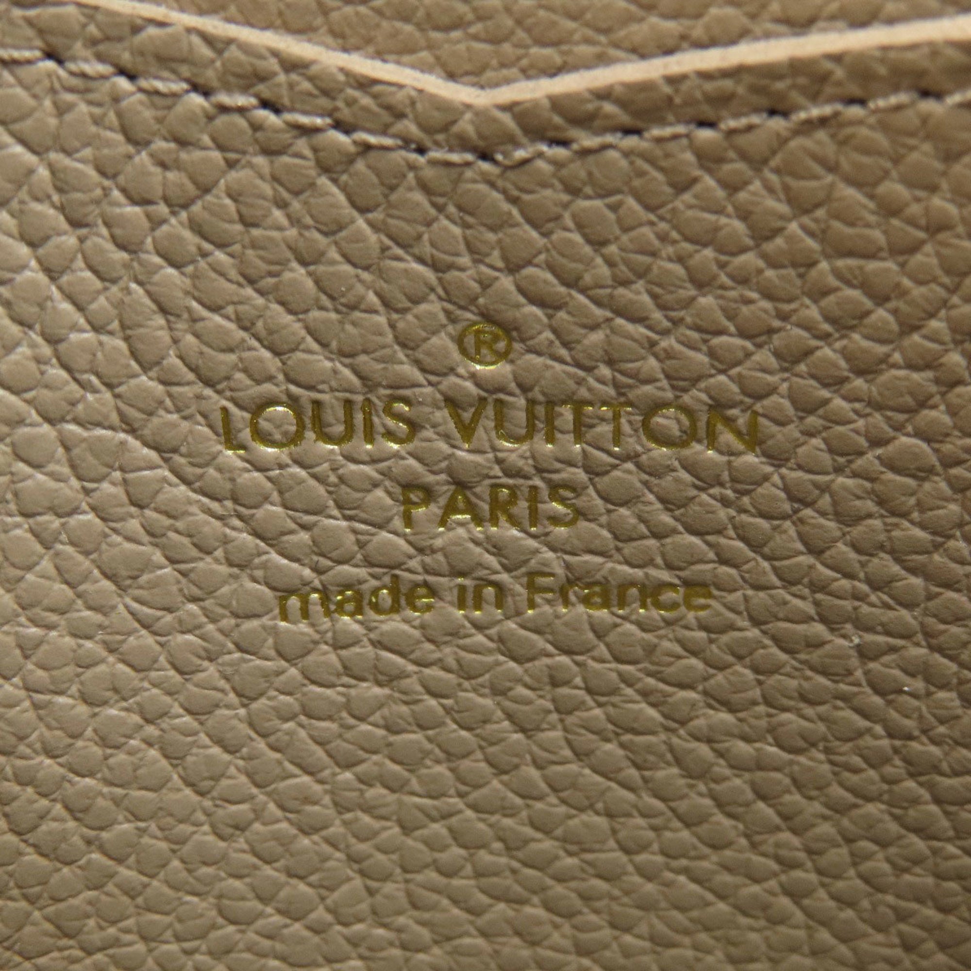Louis Vuitton Beige Monogram Empreinte Coin Purse/Coin Case (Pre-Owned)