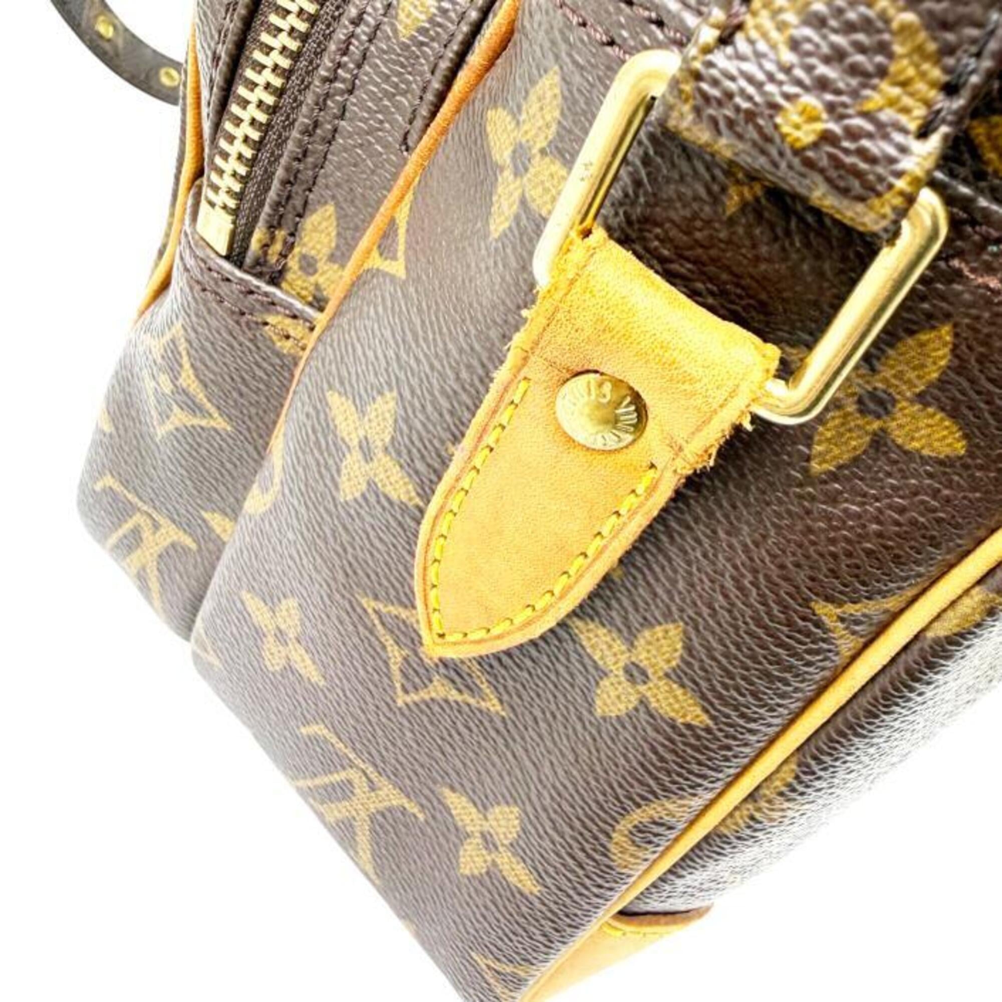Louis Vuitton Brown Monogram Shoulder Bag (Pre-Owned)