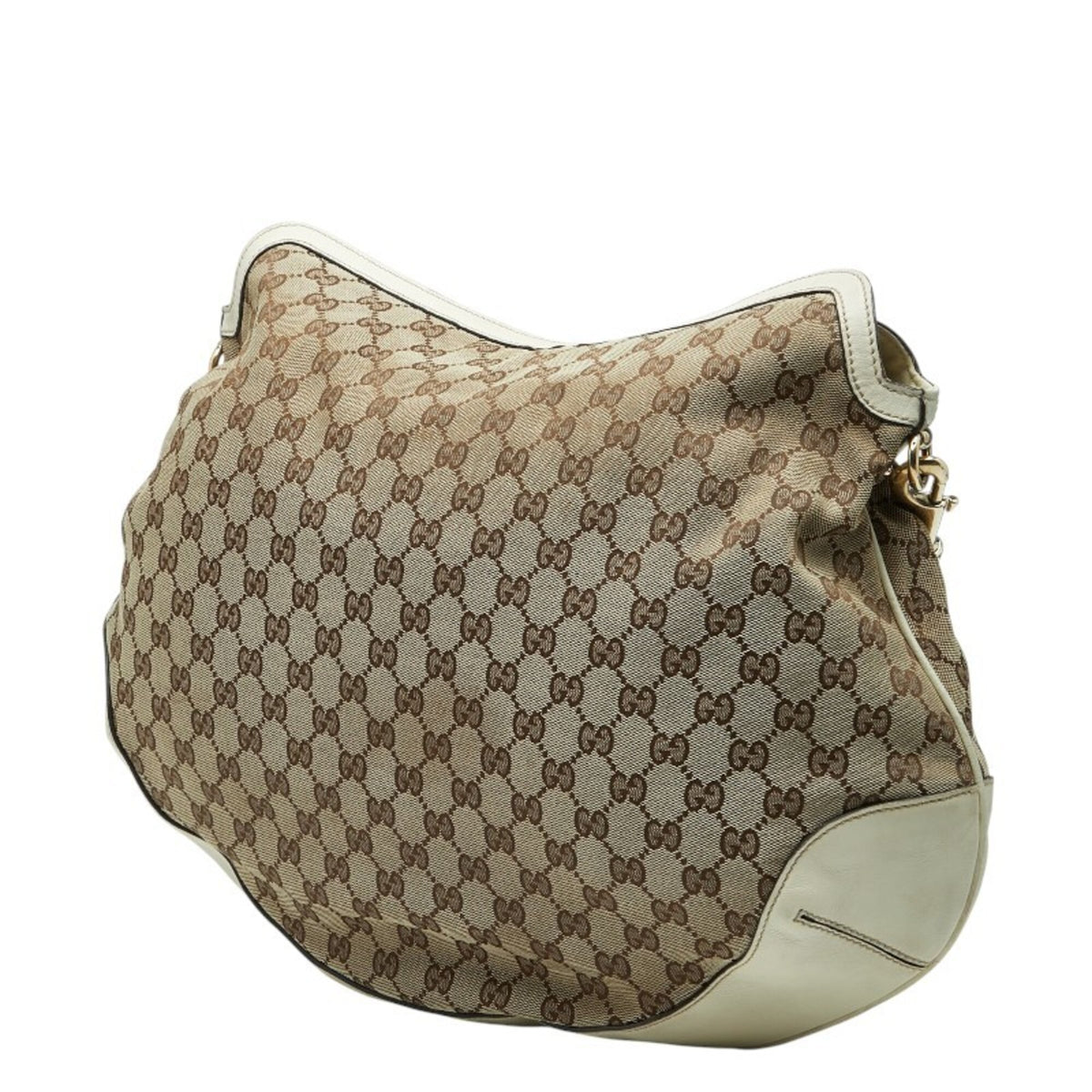 Gucci Beige Ivory Ivory Shoulder Bag (Pre-Owned)