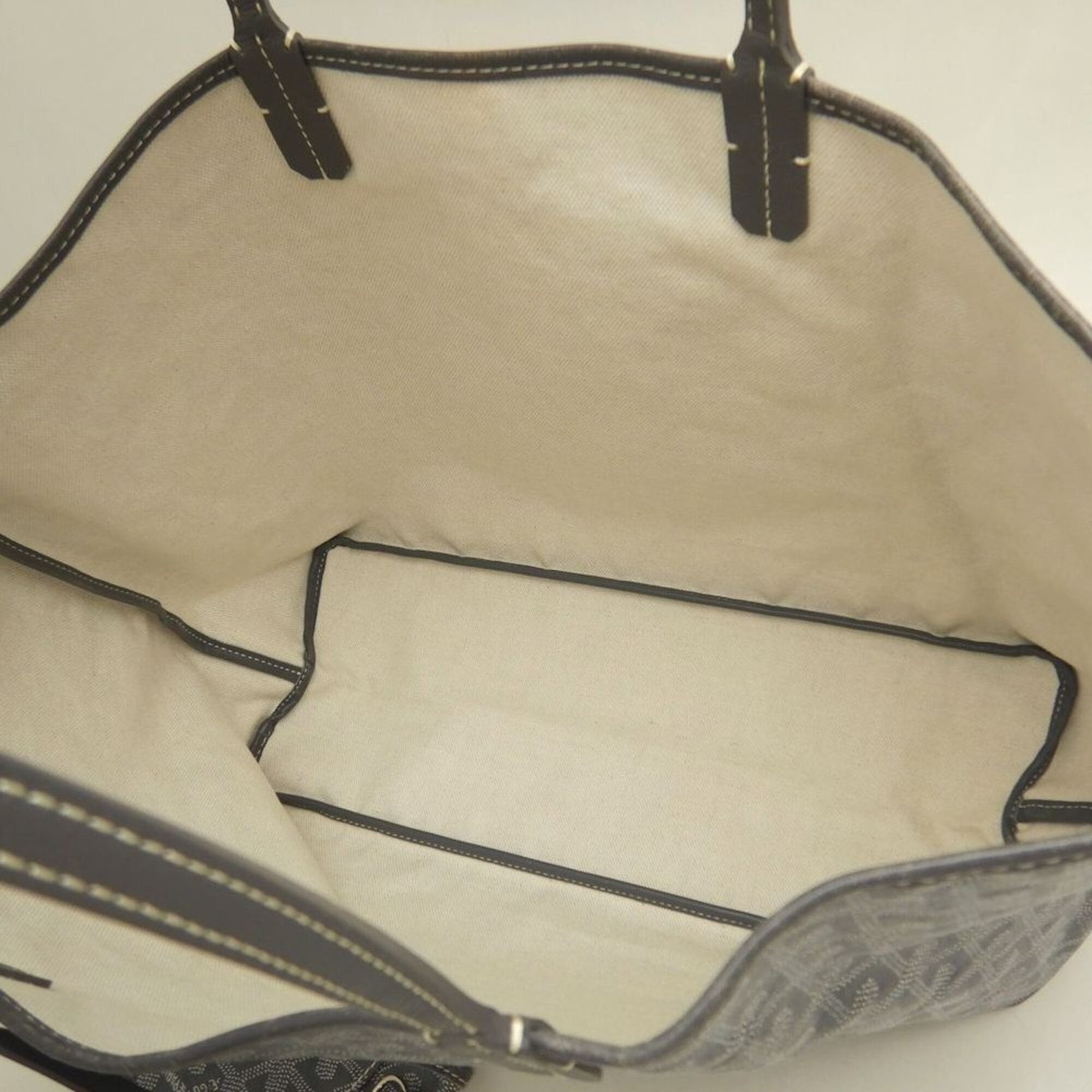 Goyard Gray Coated Canvas Tote Bag (Pre-Owned)