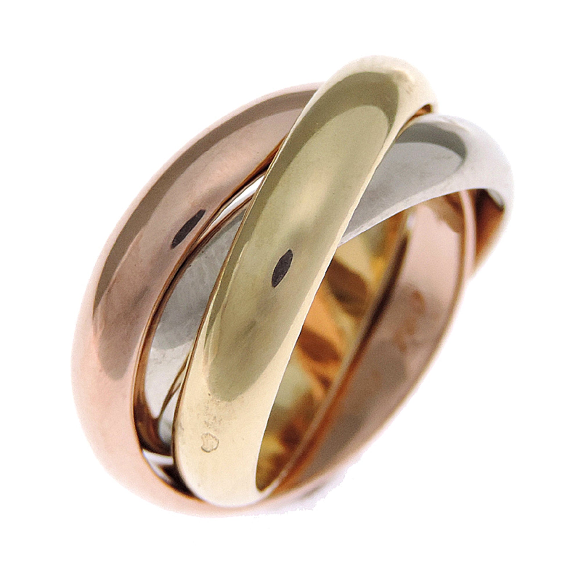 Cartier Yellow Gold (18K) Pink Gold (18K) White Gold (18K) Band Ring (Pre-Owned)