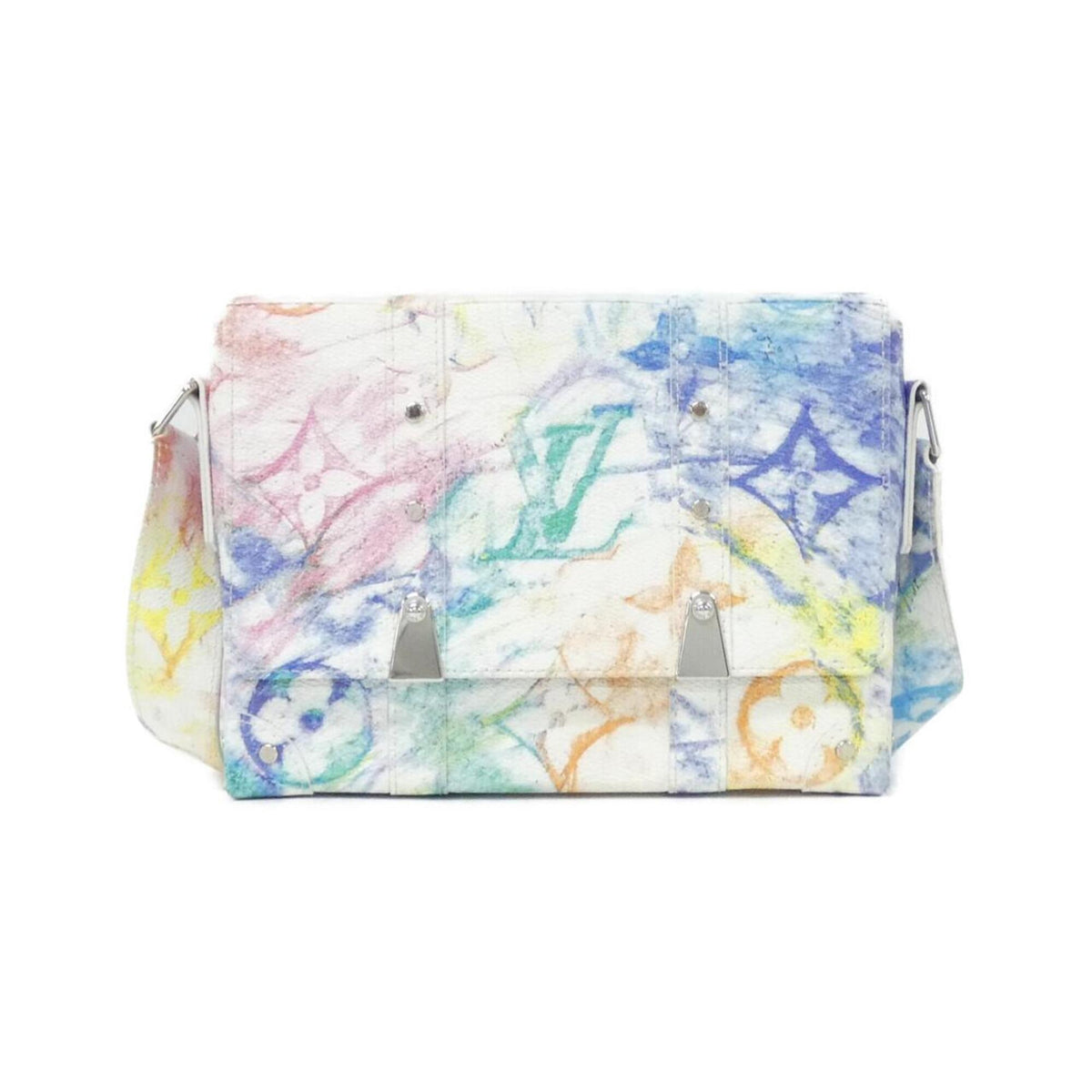 Louis Vuitton Monogram Multi-Color Coated Canvas Shoulder Bag (Pre-Owned)