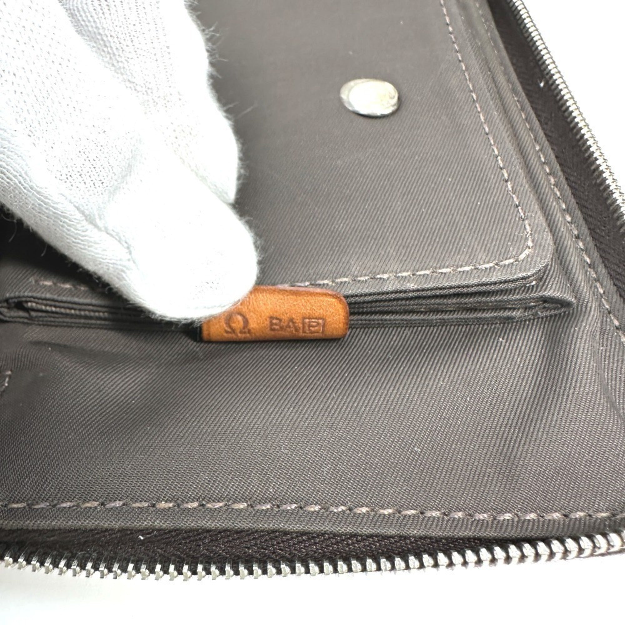 Hermes Orange Canvas Wallet (Bi-Fold) (Pre-Owned)