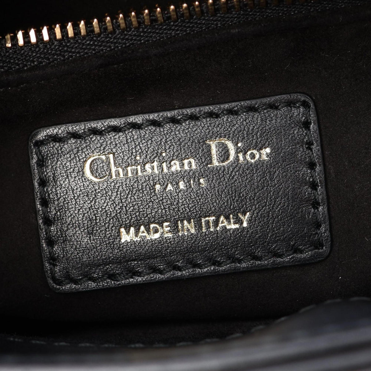 Christian Dior Black Leather Handbag (Pre-Owned)