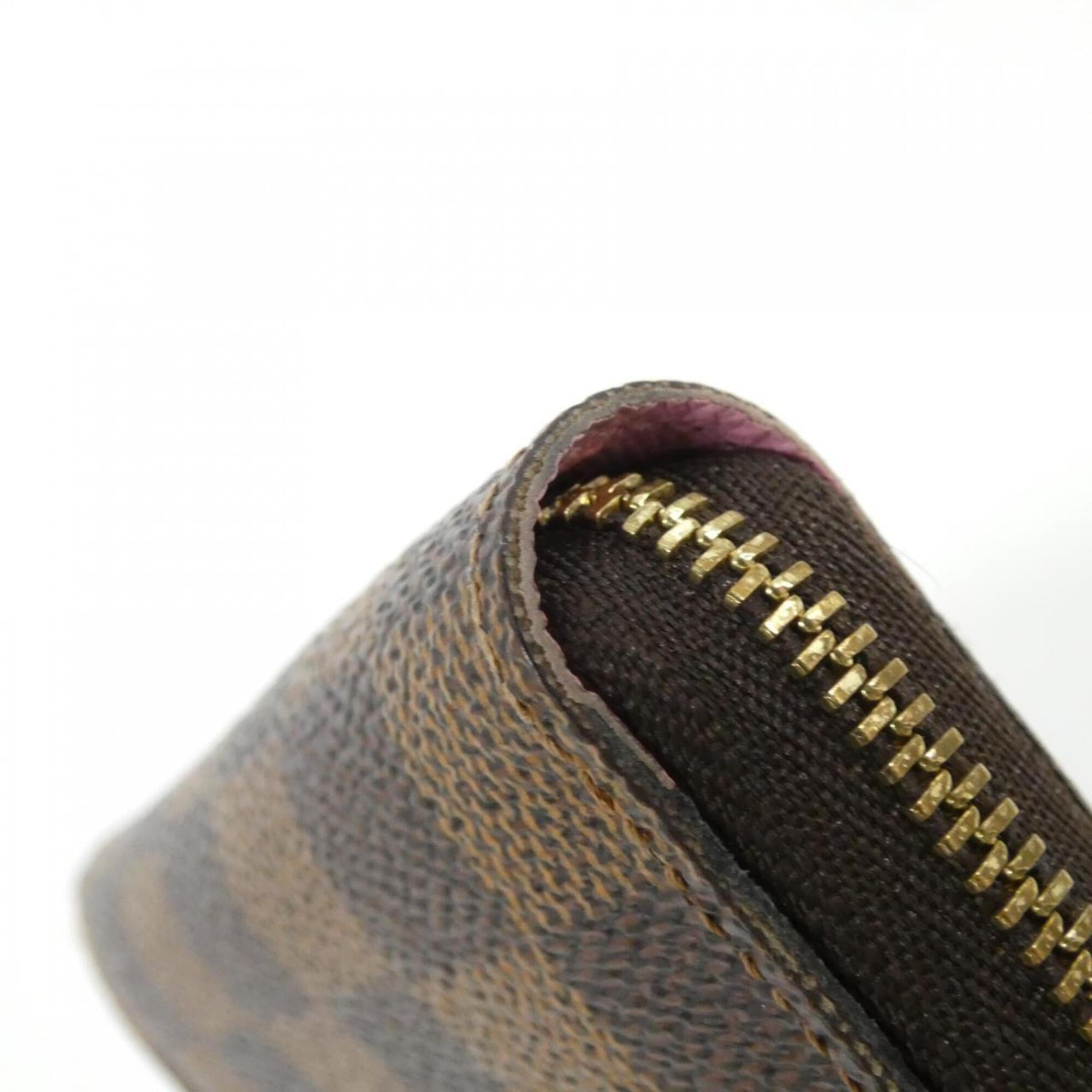Louis Vuitton Damier Ebene Coated Canvas Coin Purse/Coin Case (Pre-Owned)
