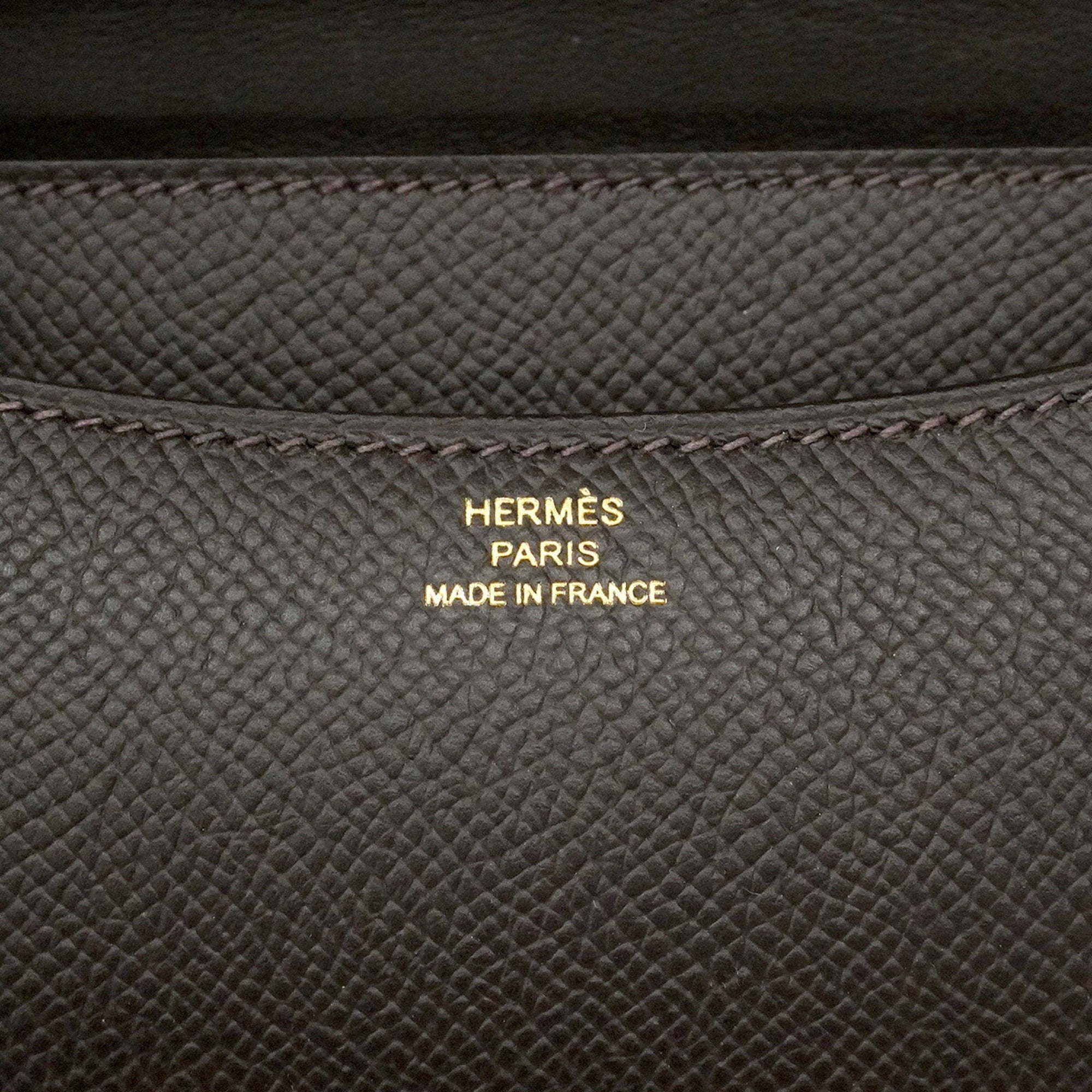 Hermes Brown Leather Shoulder Bag (Pre-Owned)