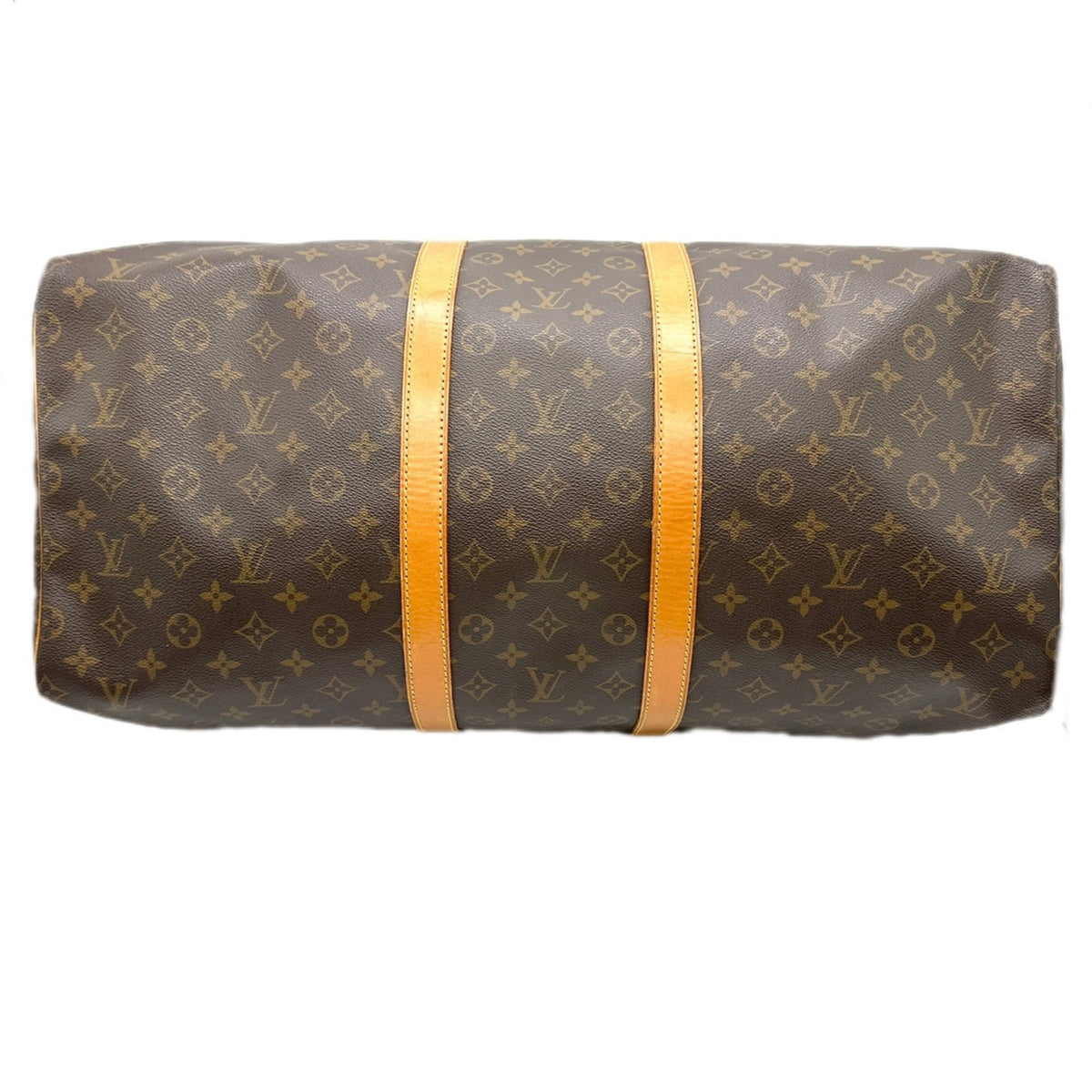 Louis Vuitton Brown Monogram Canvas Boston Bag (Pre-Owned)