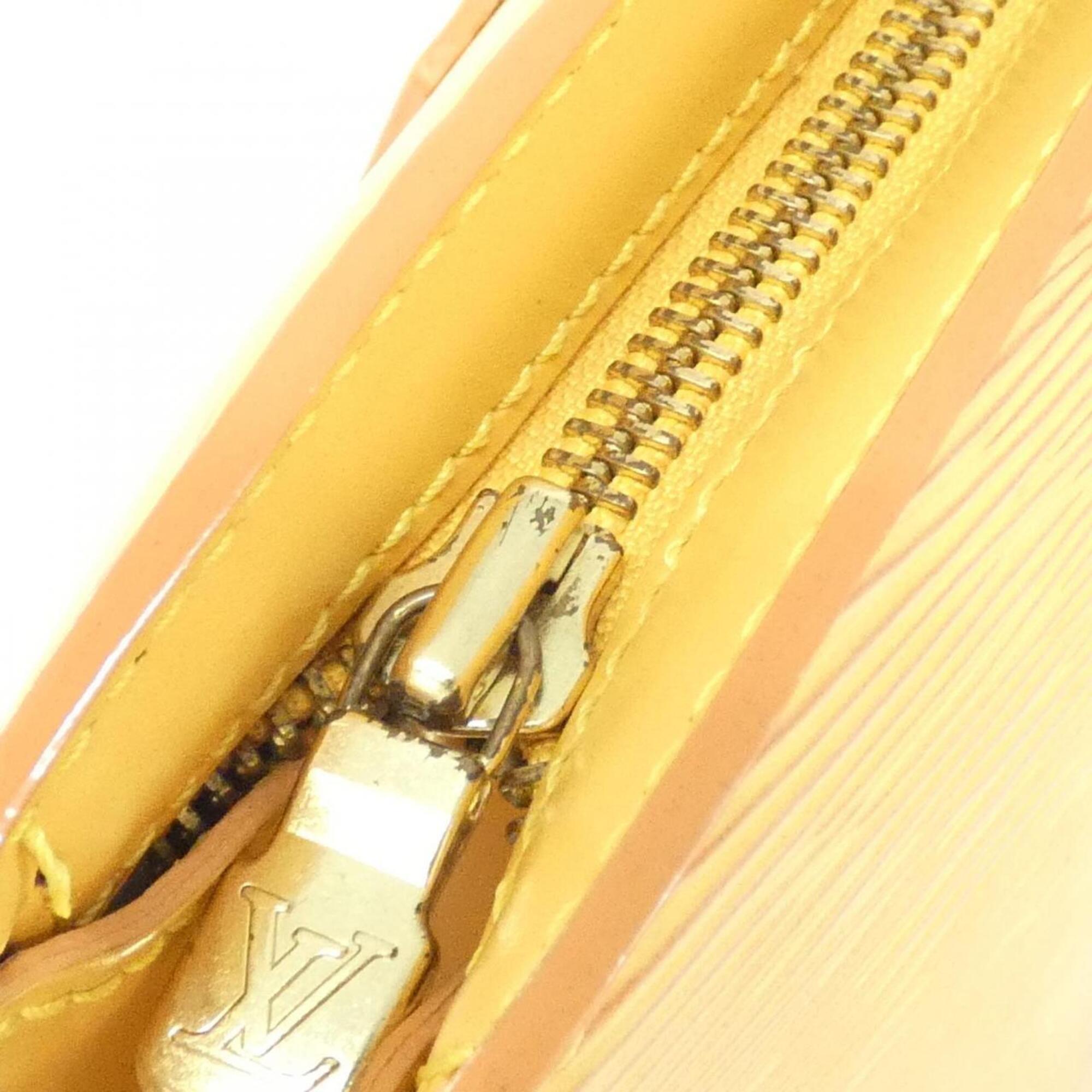 Louis Vuitton Yellow Leather Shoulder Bag (Pre-Owned)
