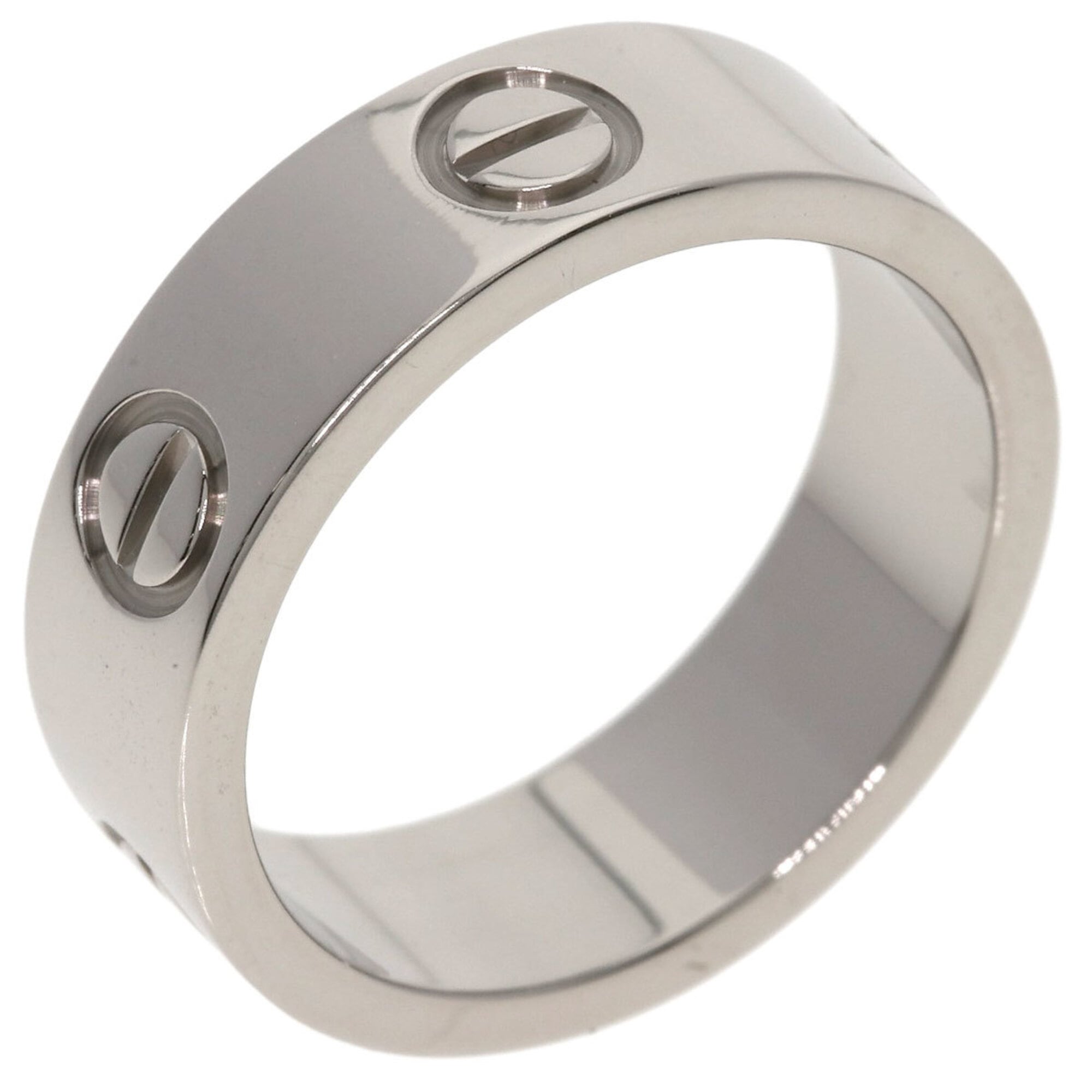 Cartier Love White Gold (18K) Band Ring (Pre-Owned)