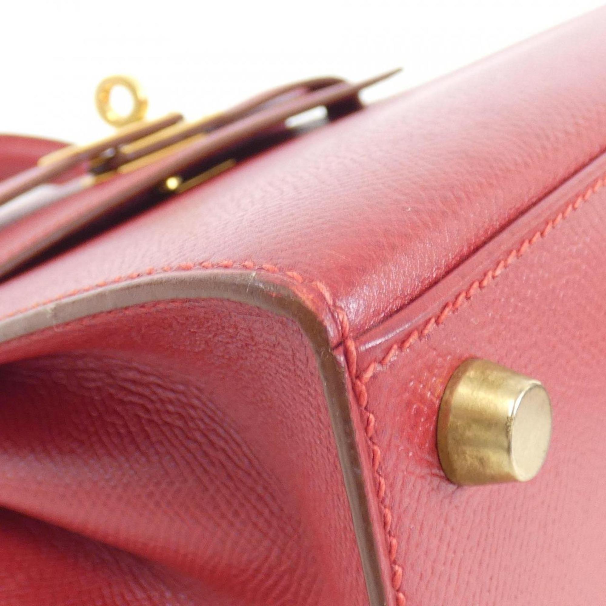 Hermes Courchevel Leather Handbag (Pre-Owned)