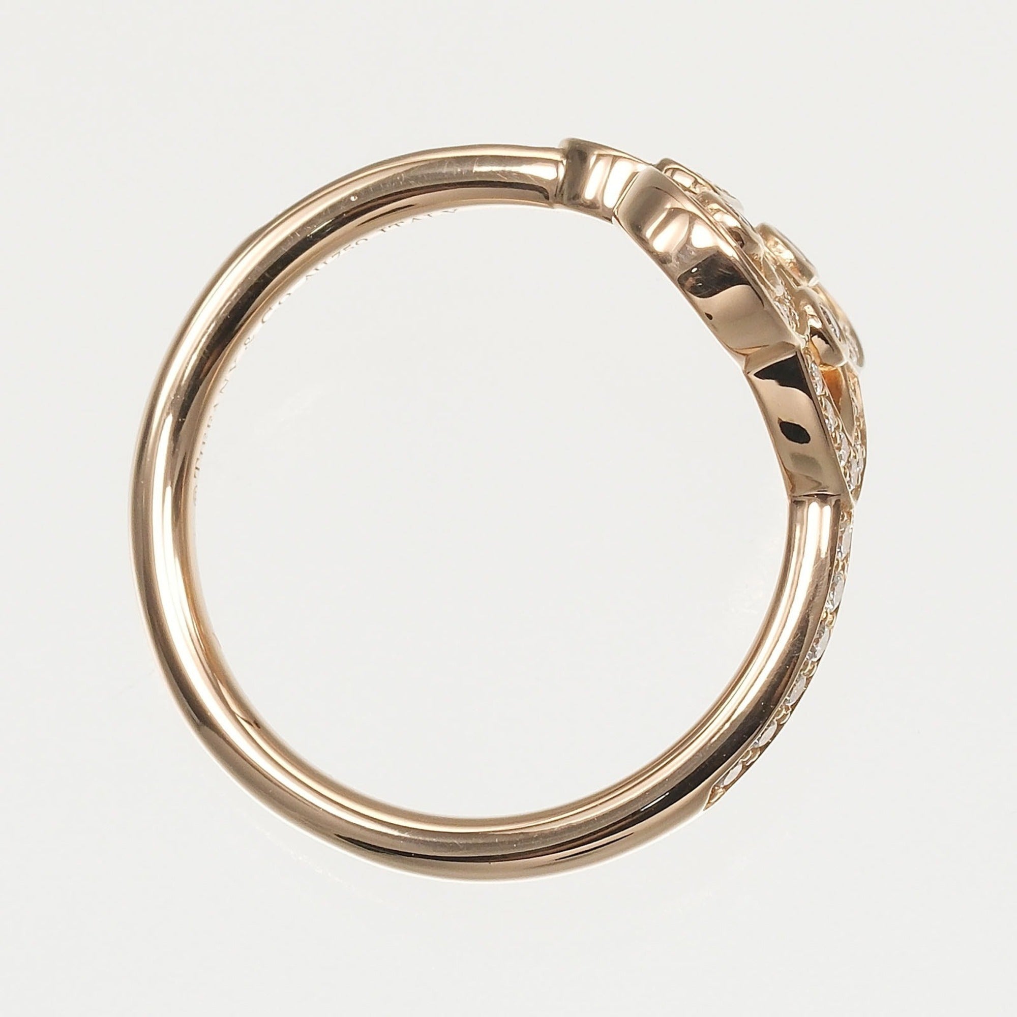 Tiffany Pink Gold (18K) Band Ring (Pre-Owned)