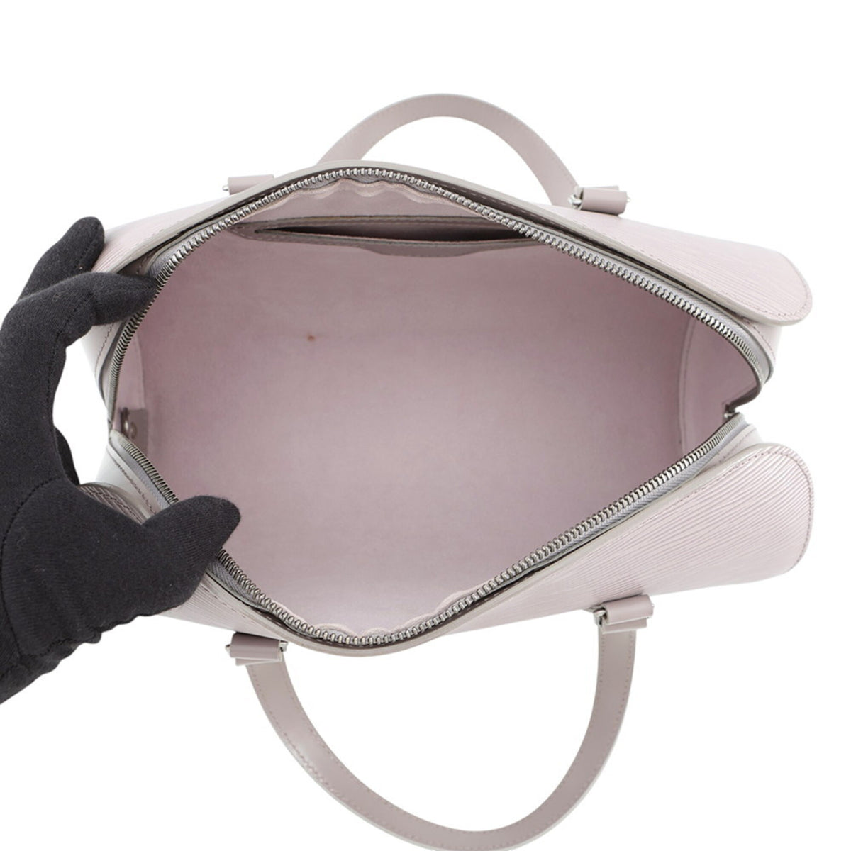 Louis Vuitton Galle Lilac Epi Leather Handbag Pouch (Pre-Owned)