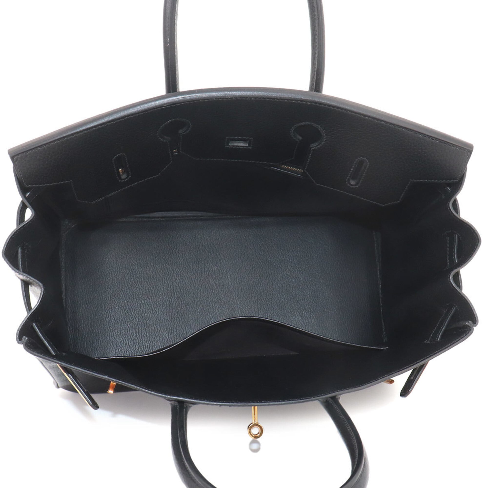 Hermes Black Ardennes Leather Handbag (Pre-Owned)