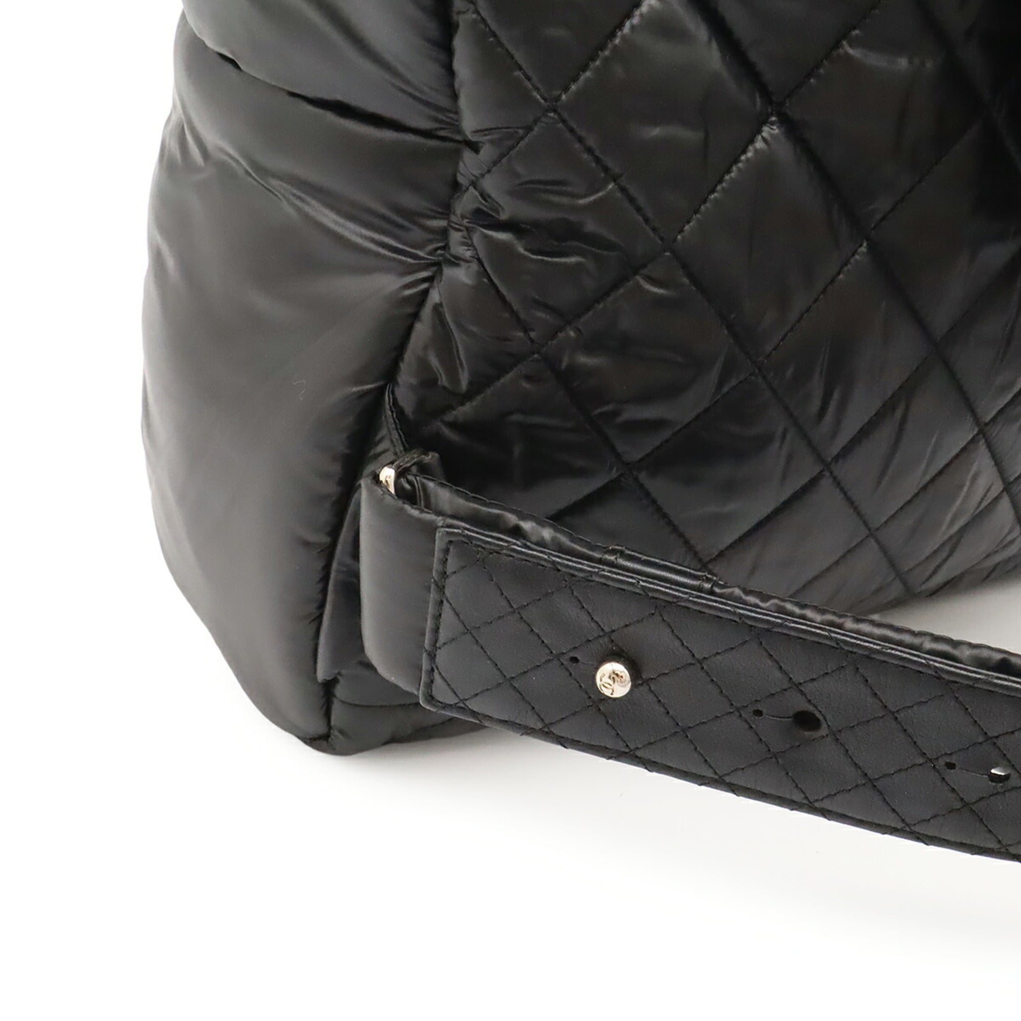 Chanel Black Bordeaux Quilting Backpack (Pre-Owned)
