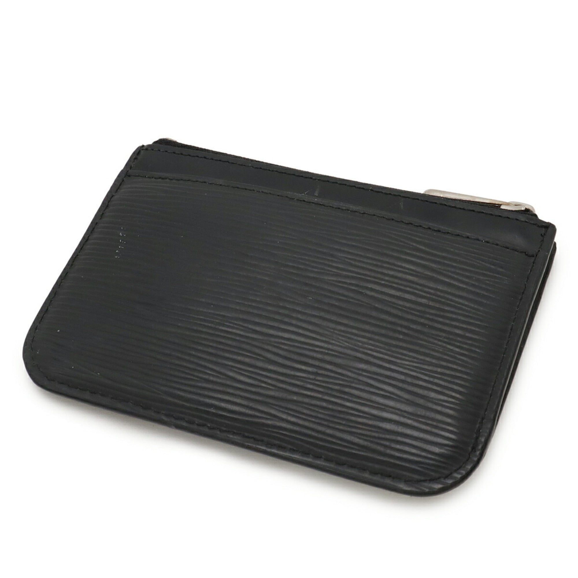 Louis Vuitton Noir Epi Leather Coin Purse/Coin Case (Pre-Owned)
