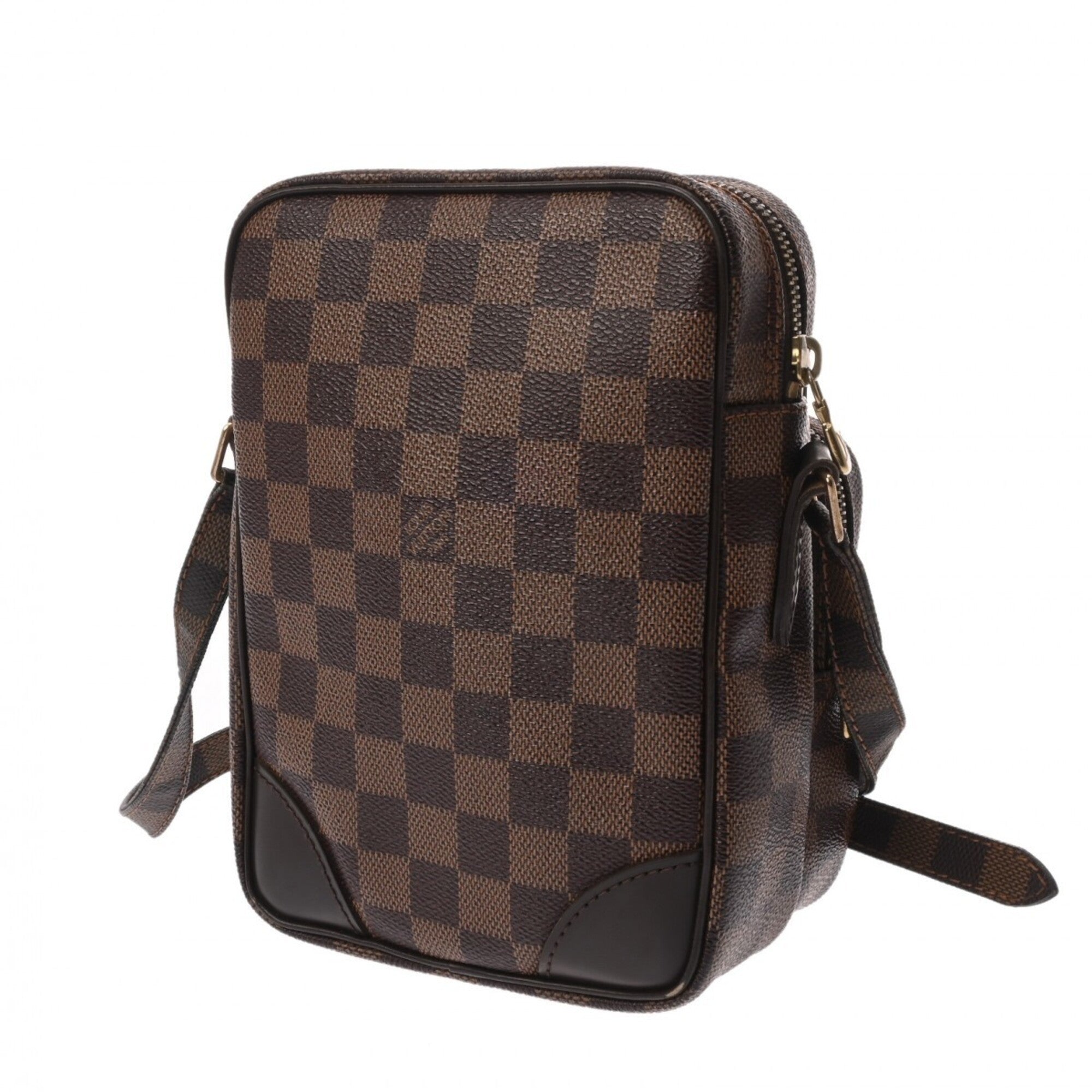 Louis Vuitton Brown Damier Canvas Shoulder Bag (Pre-Owned)