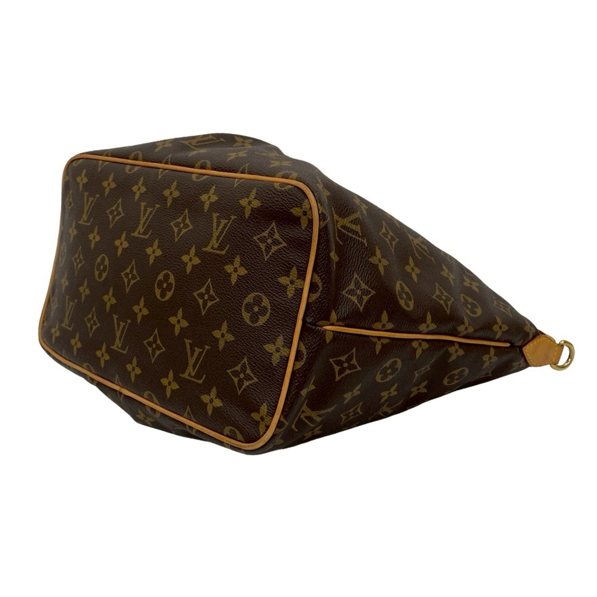 Louis Vuitton Brown Leather Pvc Handbag Shoulder Bag (Pre-Owned)